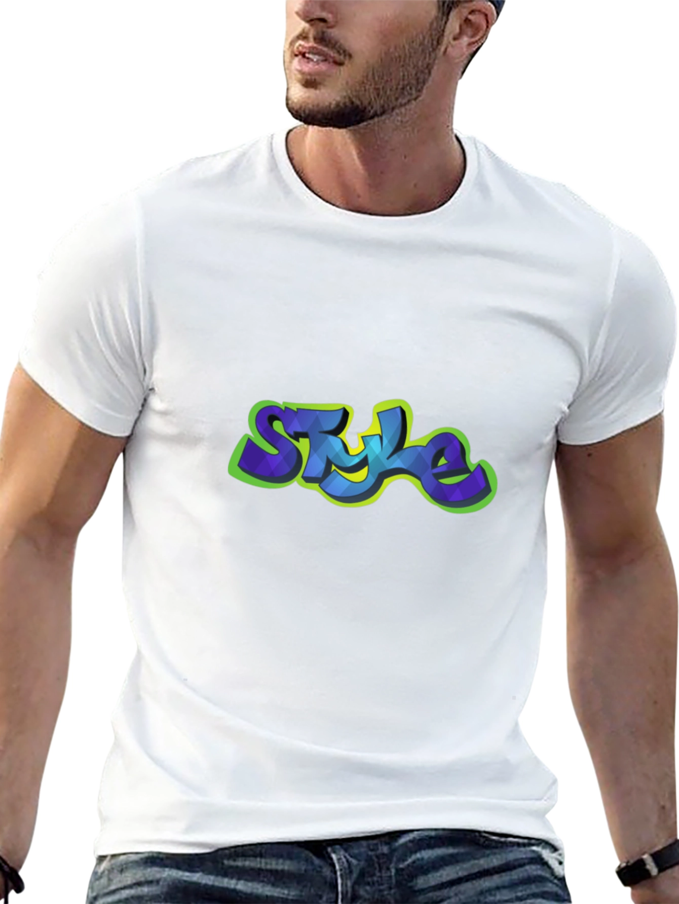 Stylish Graffiti Tee