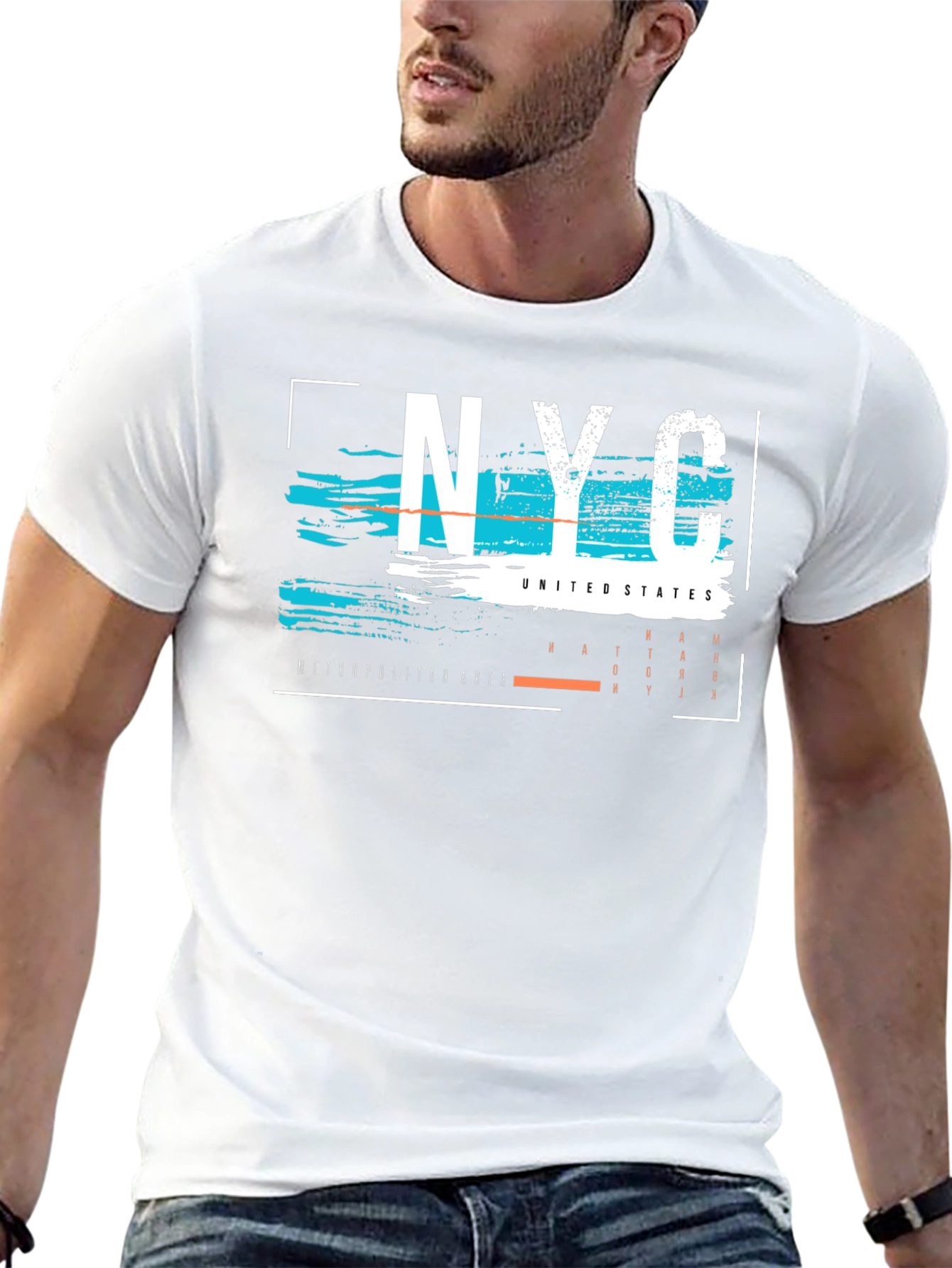 NYC Graphic Tee - Urban Style Black T-Shirt