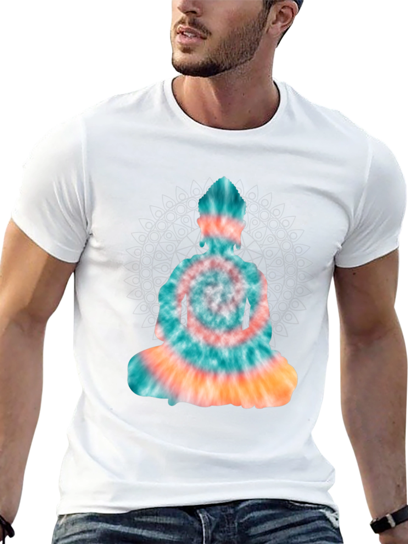 Buddha Tie-Dye T-Shirt - Meditative Style
