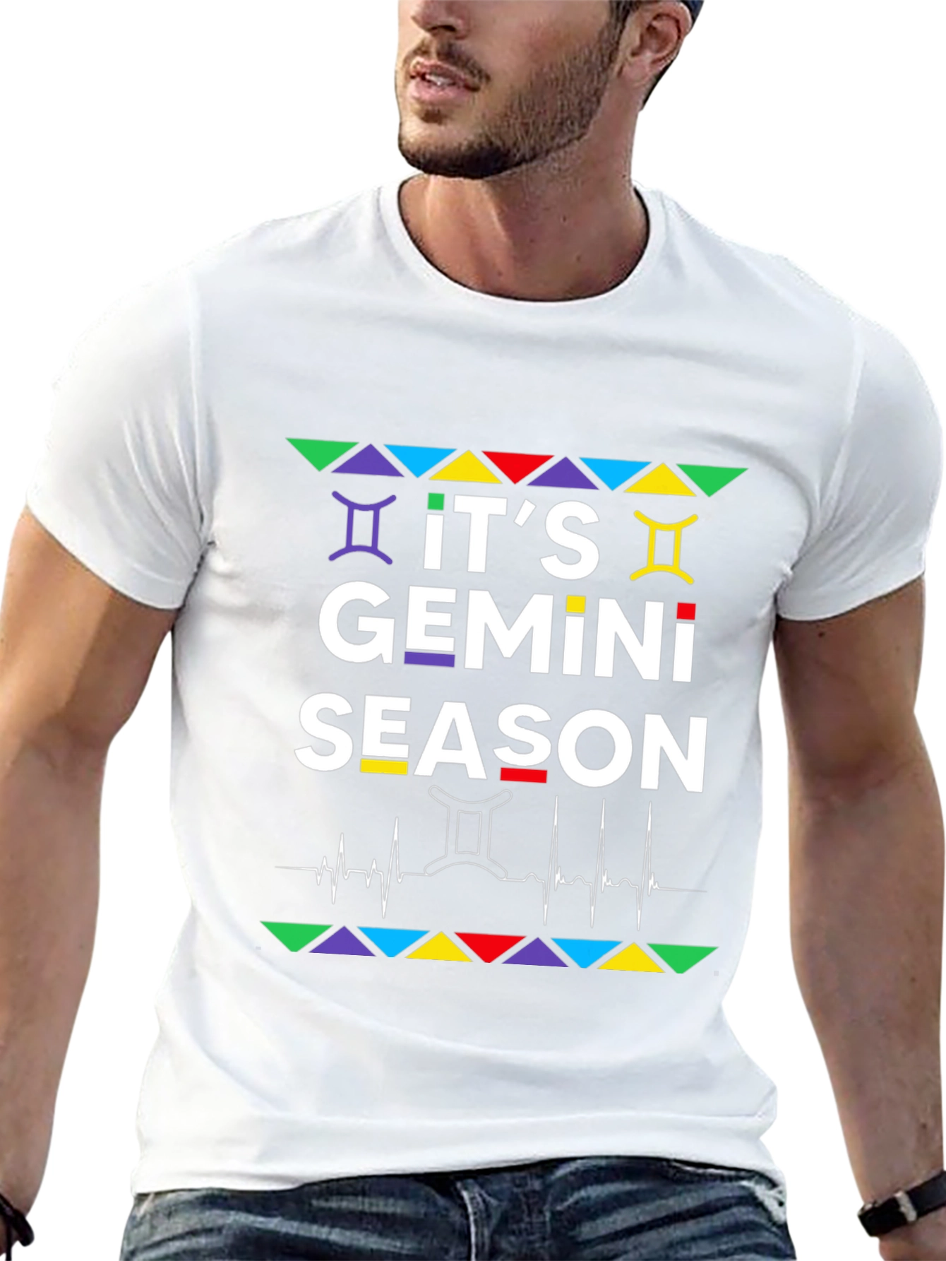 Its Gemini Season Black T-Shirt