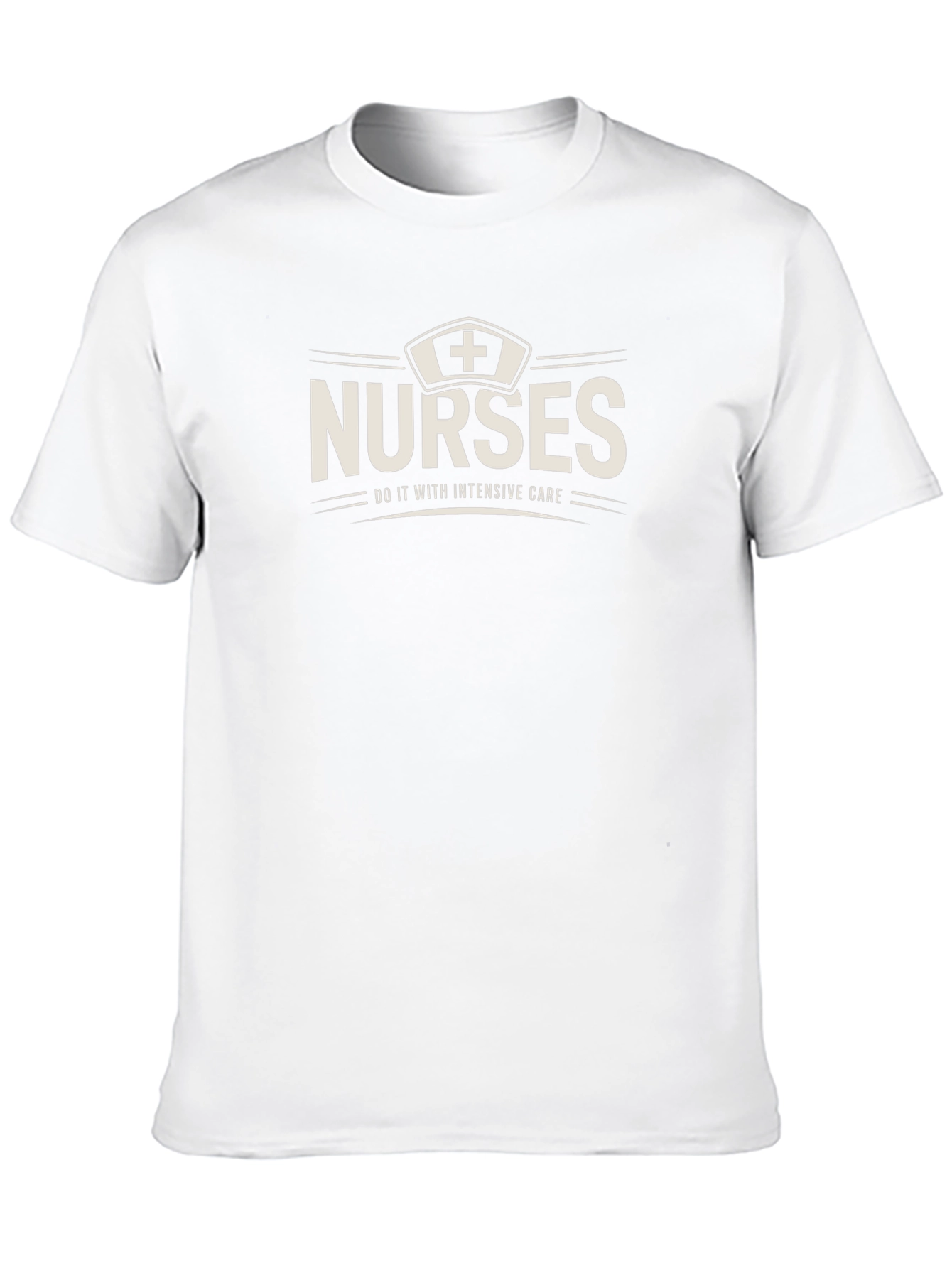 Nurses Do It With Intensive Care Black T-Shirt
