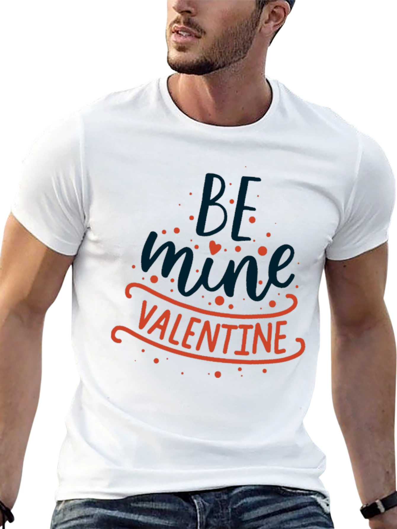 Be Mine Valentine T-Shirt - Black