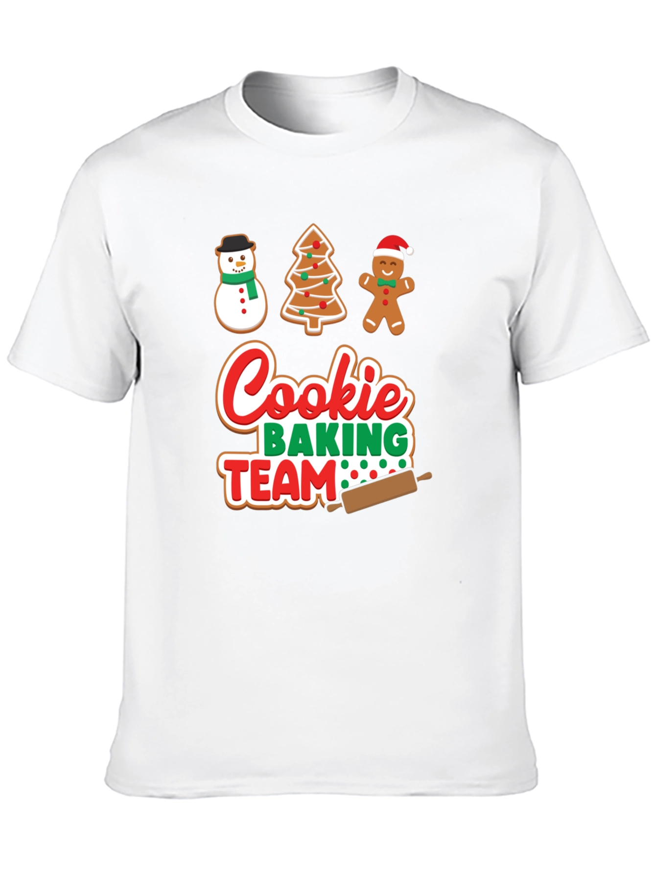 Cookie Baking Team Christmas T-Shirt