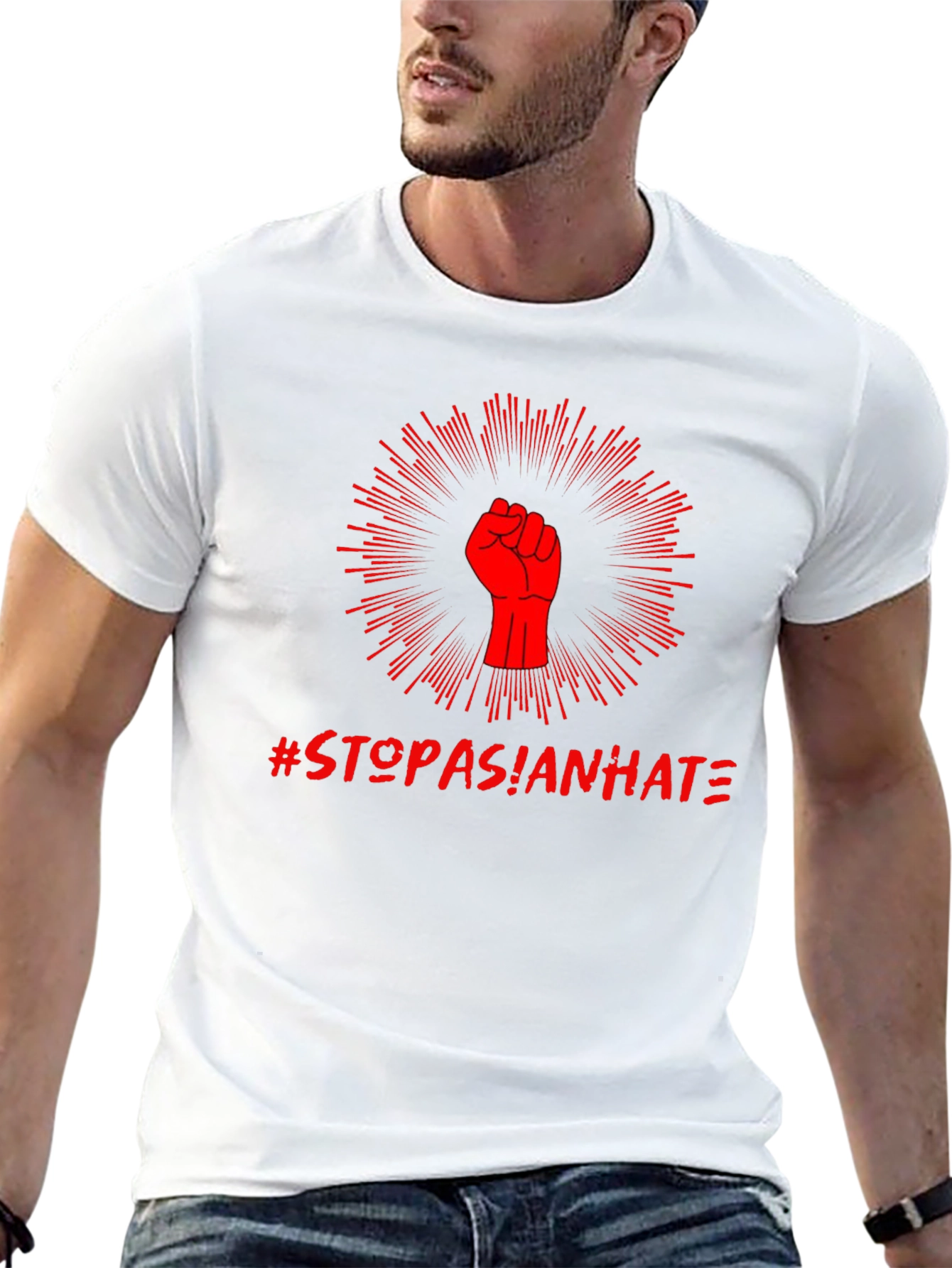 Stop Asian Hate Graphic T-Shirt