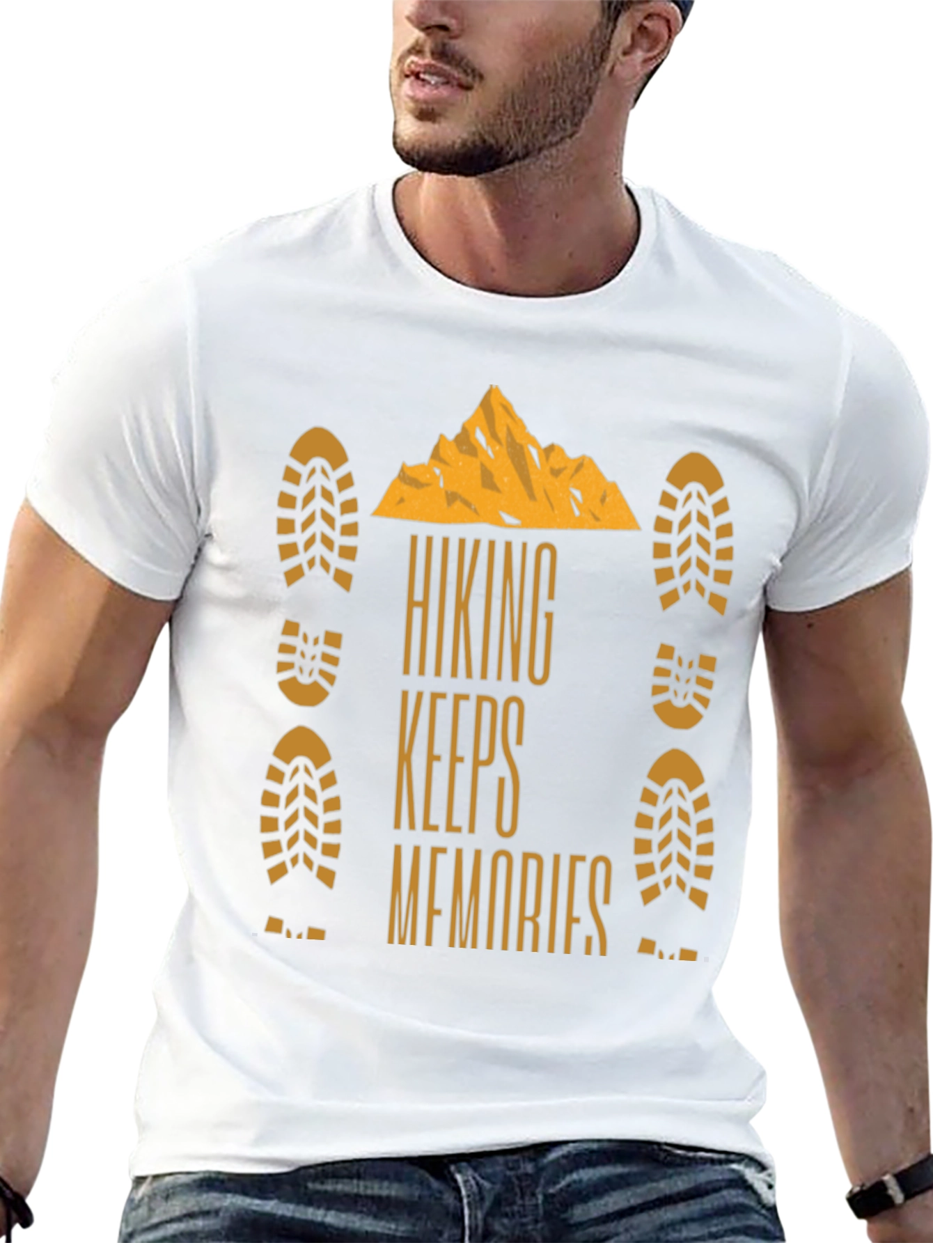 Hiking Memories Black T-Shirt