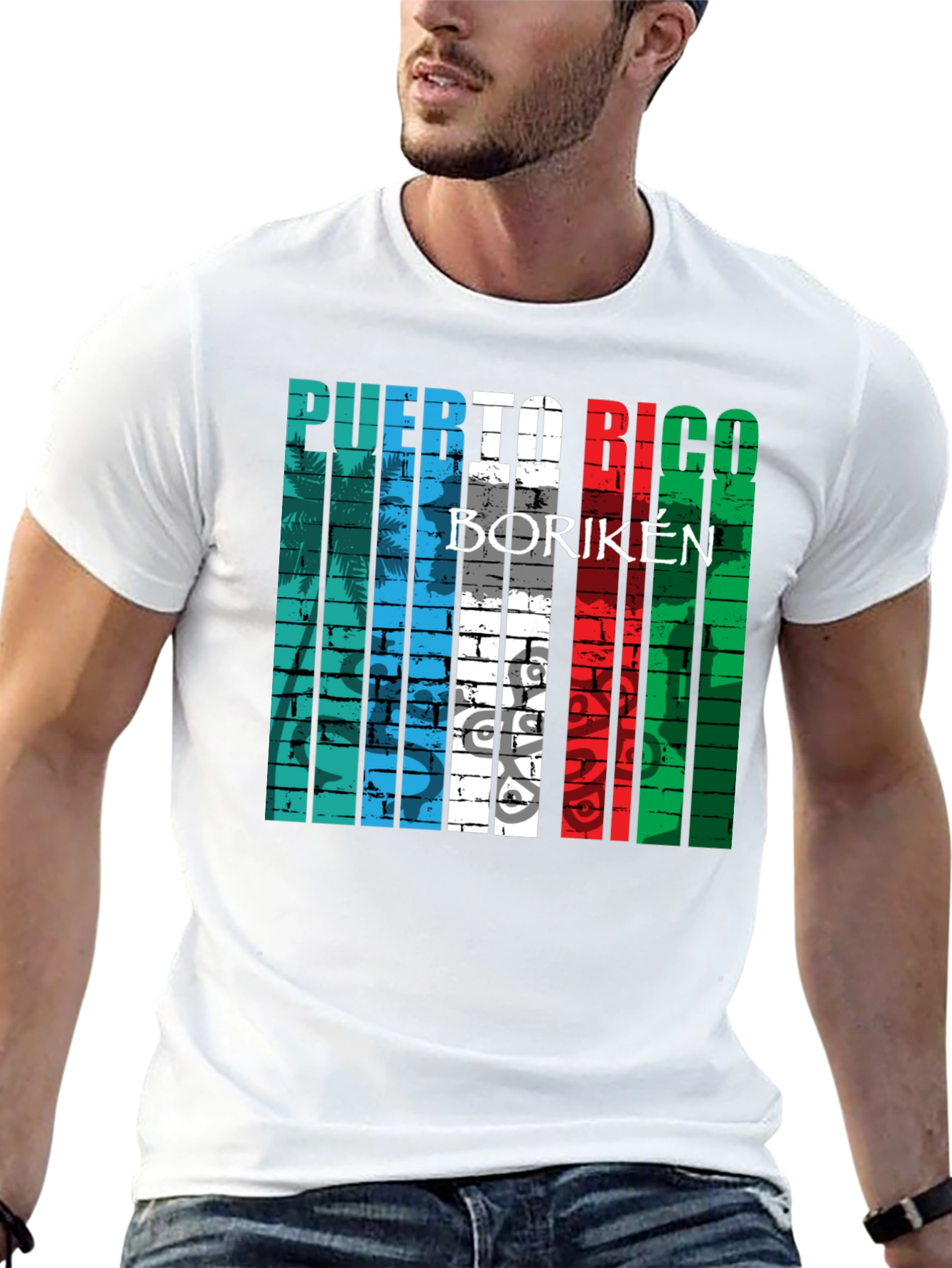 Puerto Rico Boriken Graphic T-Shirt