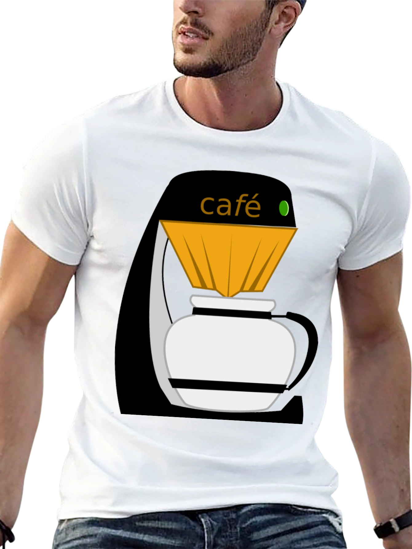 Cafe Graphic Tee - Coffee Lovers T-Shirt