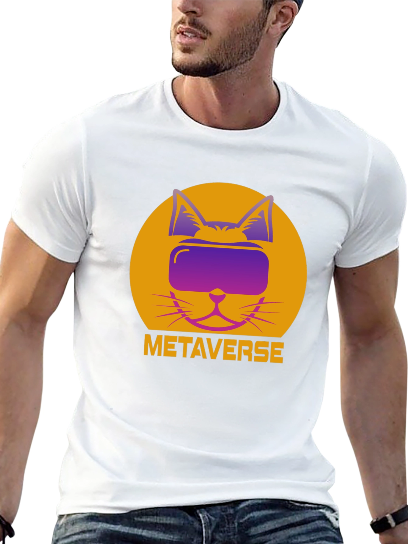 Metaverse Cat VR T-Shirt