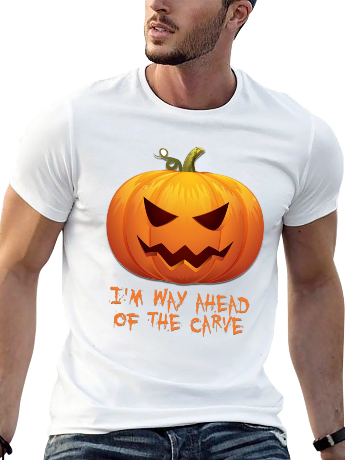 Halloween Pumpkin T-Shirt - Im Way Ahead