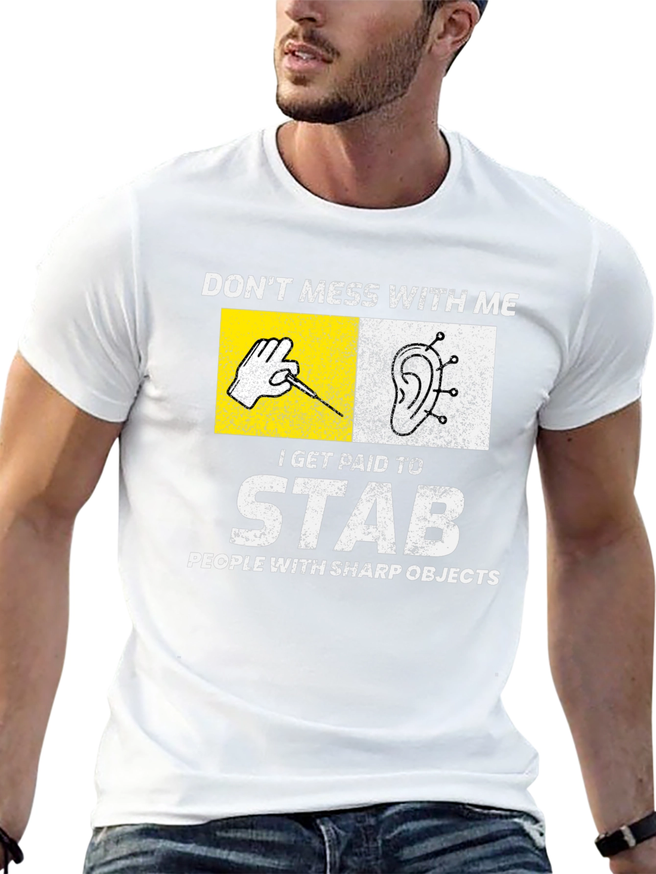 Dont Mess With Me Funny Puncture Acupuncture Shirt