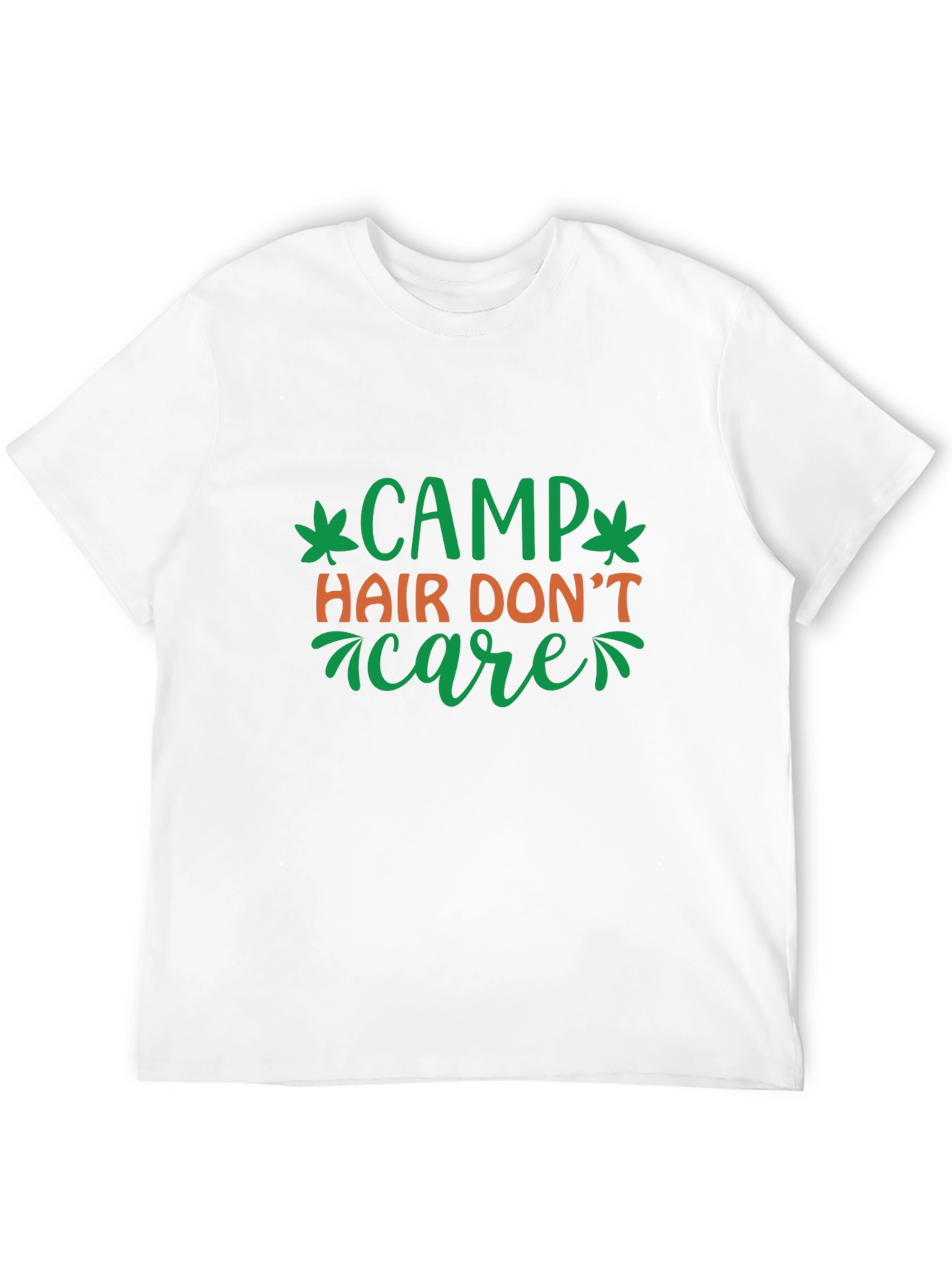 Camp Hair Dont Care Graphic T-Shirt