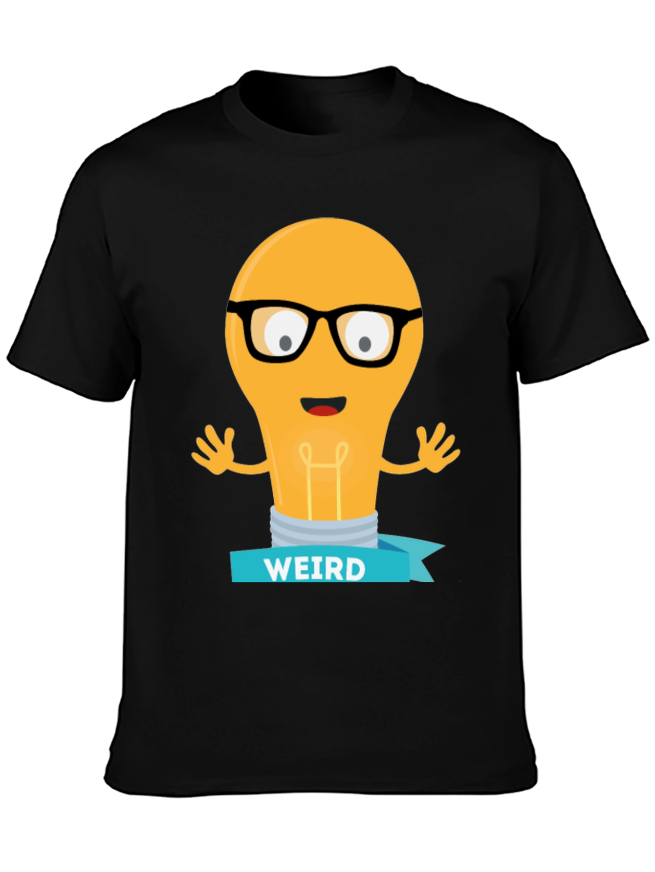 Weird Light Bulb Graphic Tee