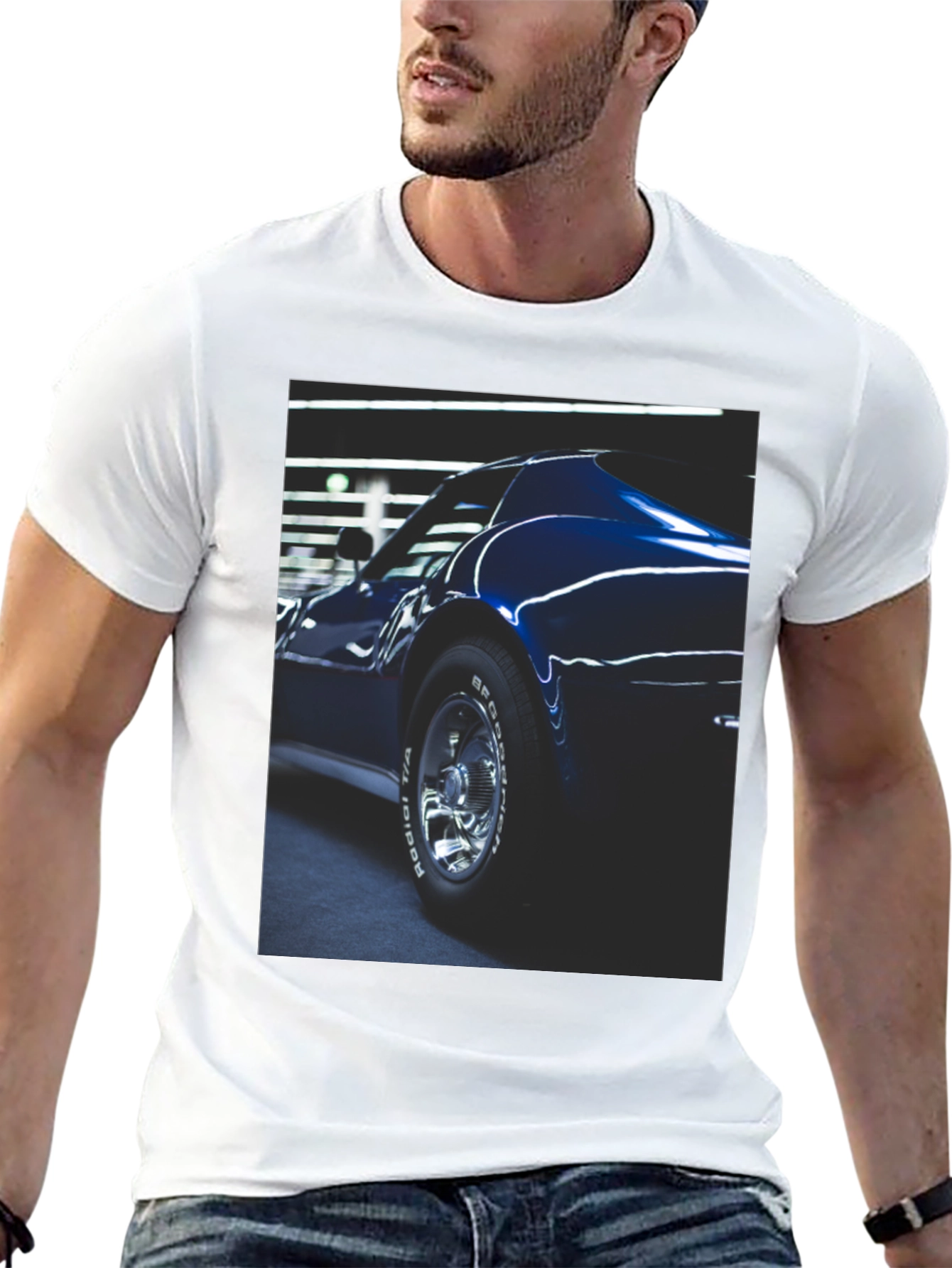 Classic Car Graphic Tee - Cool & Stylish