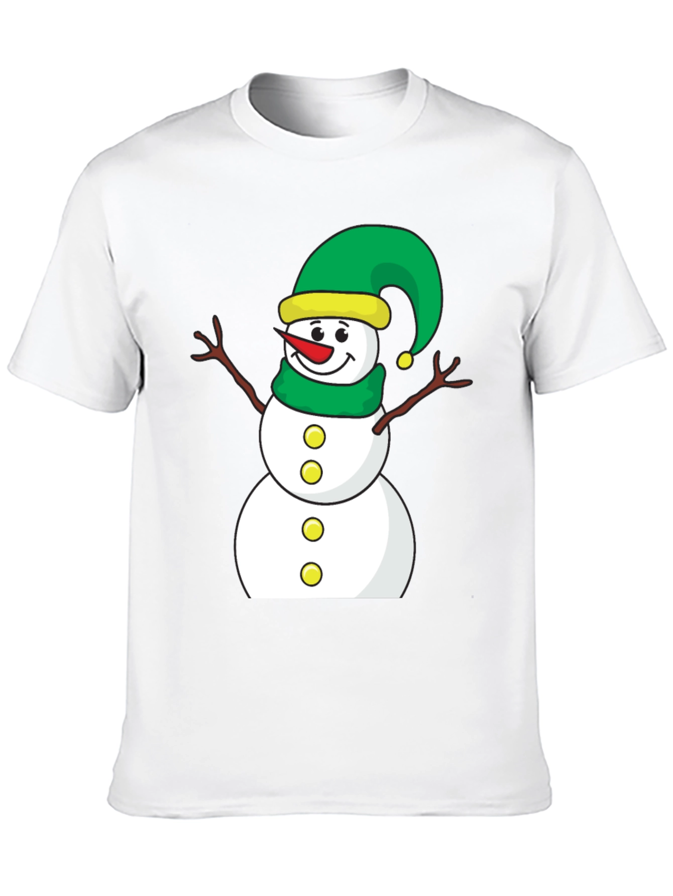 Festive Snowman T-Shirt - Holiday Cheer