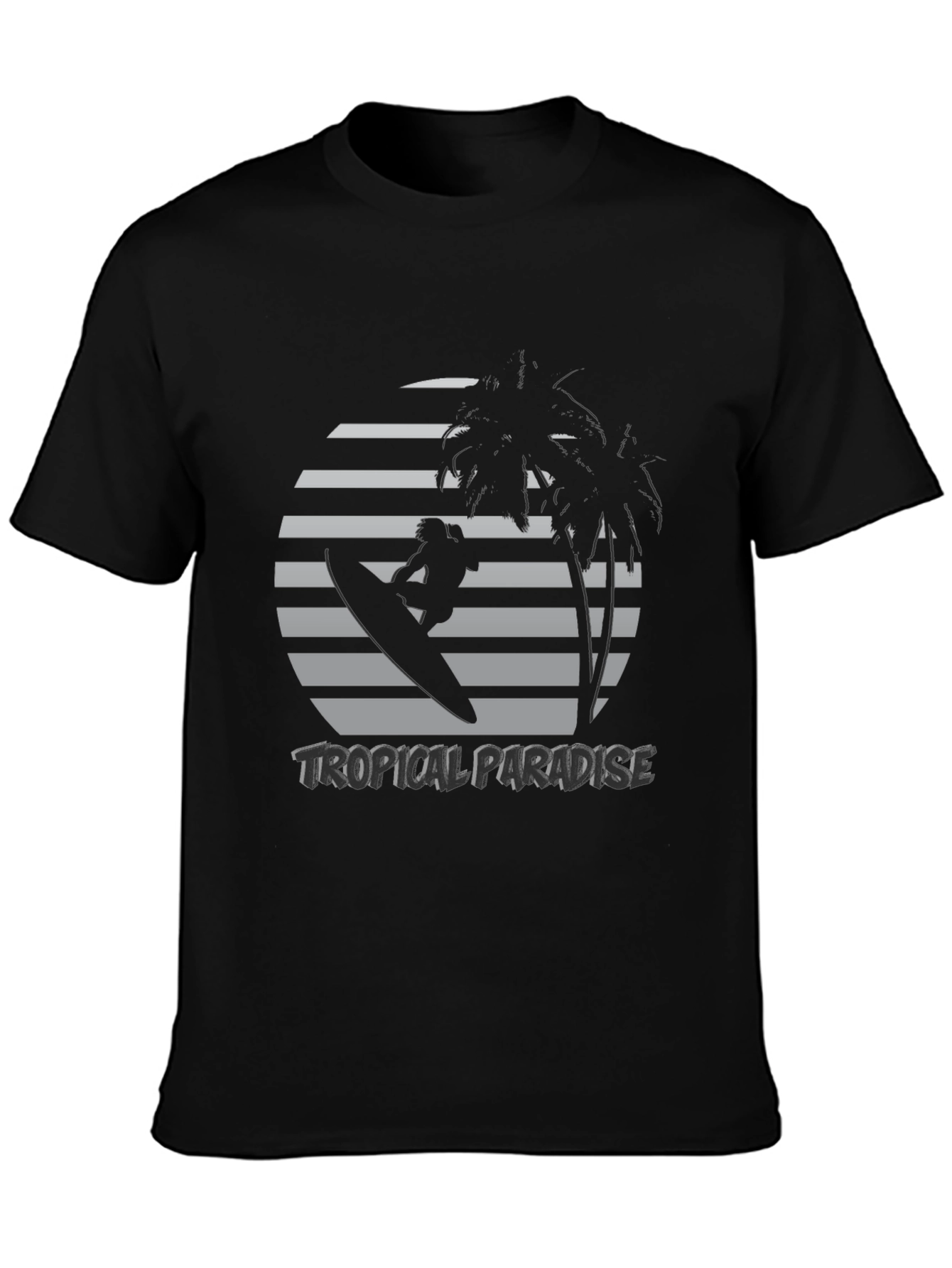 Tropical Paradise Surfer T-Shirt