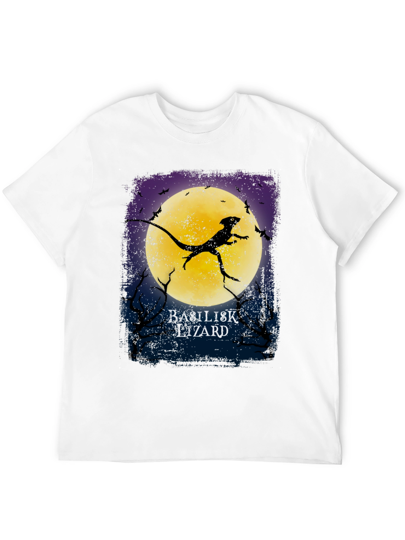 Basilisk Lizard Moon Graphic T-Shirt