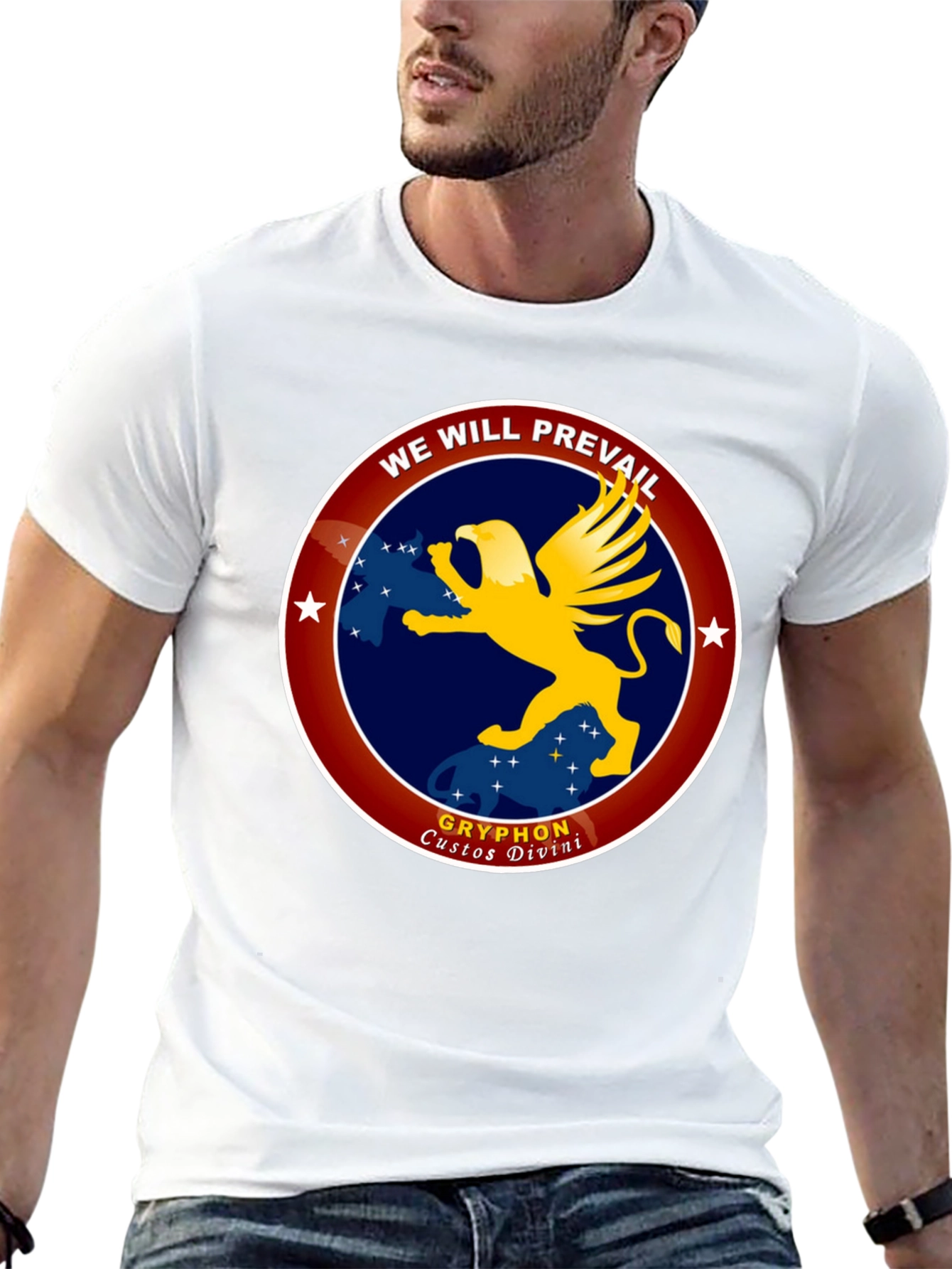 Gryphon Custos Divini T-Shirt - We Will Prevail