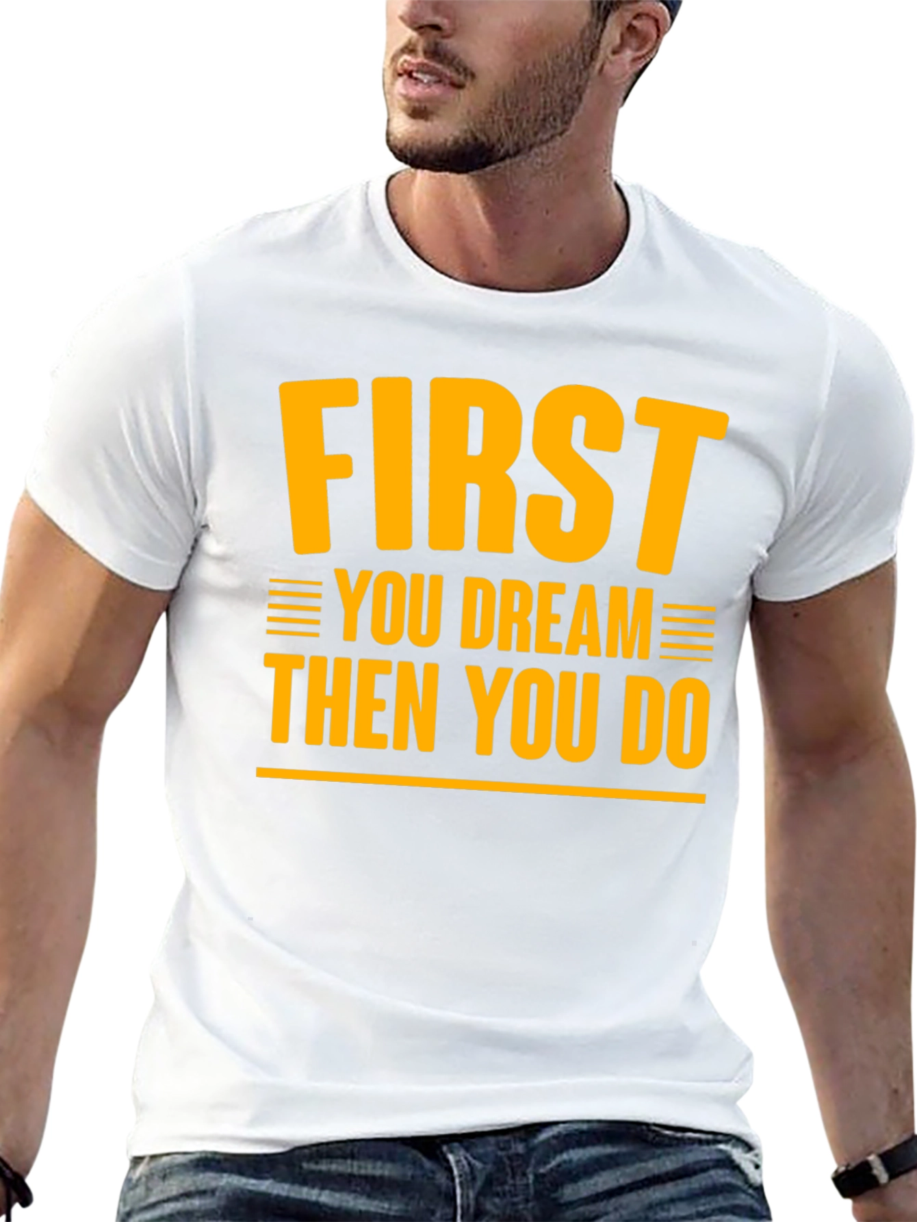 Dream & Do Motivational Graphic T-Shirt