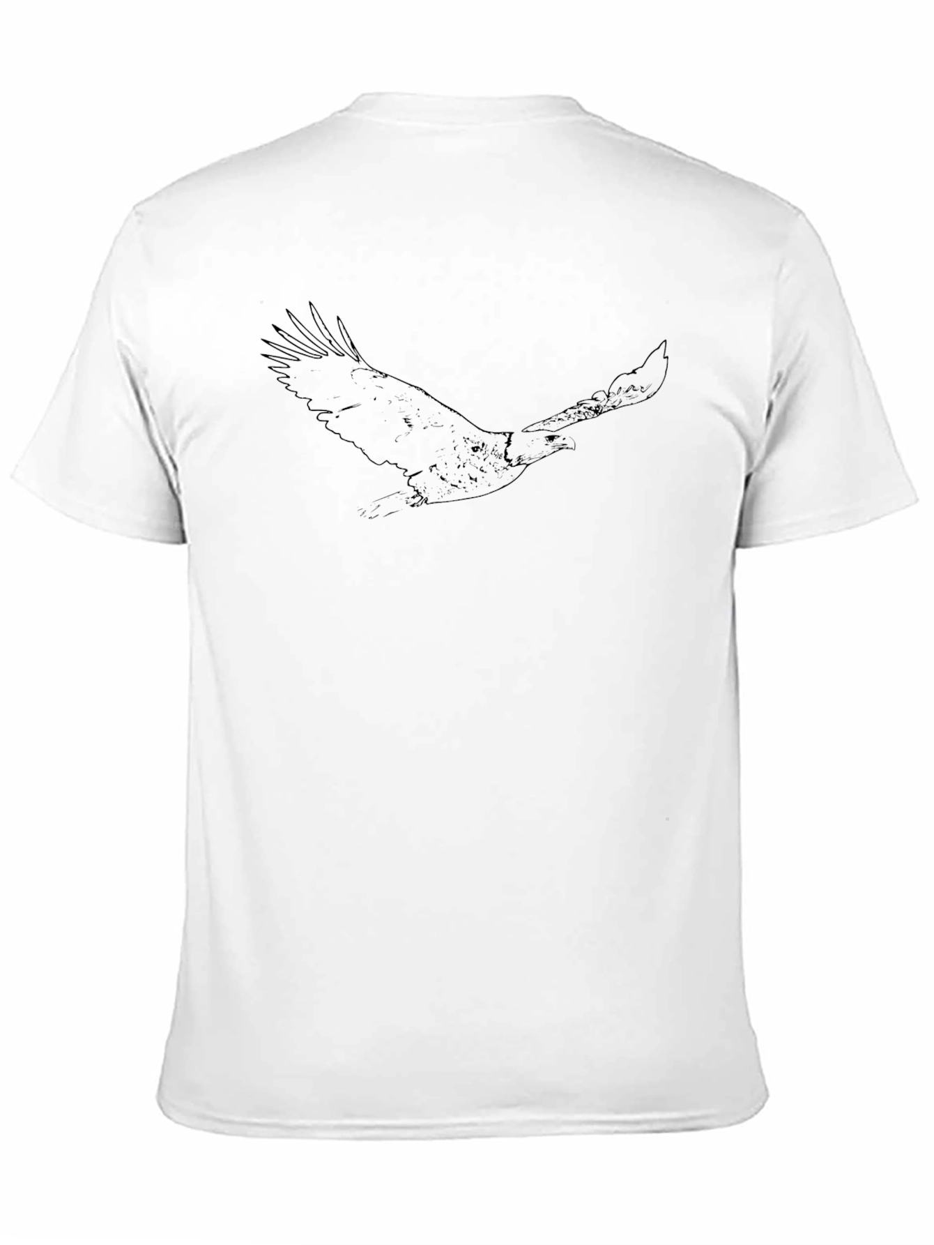 Black Eagle Graphic Tee - Mens Classic Fit