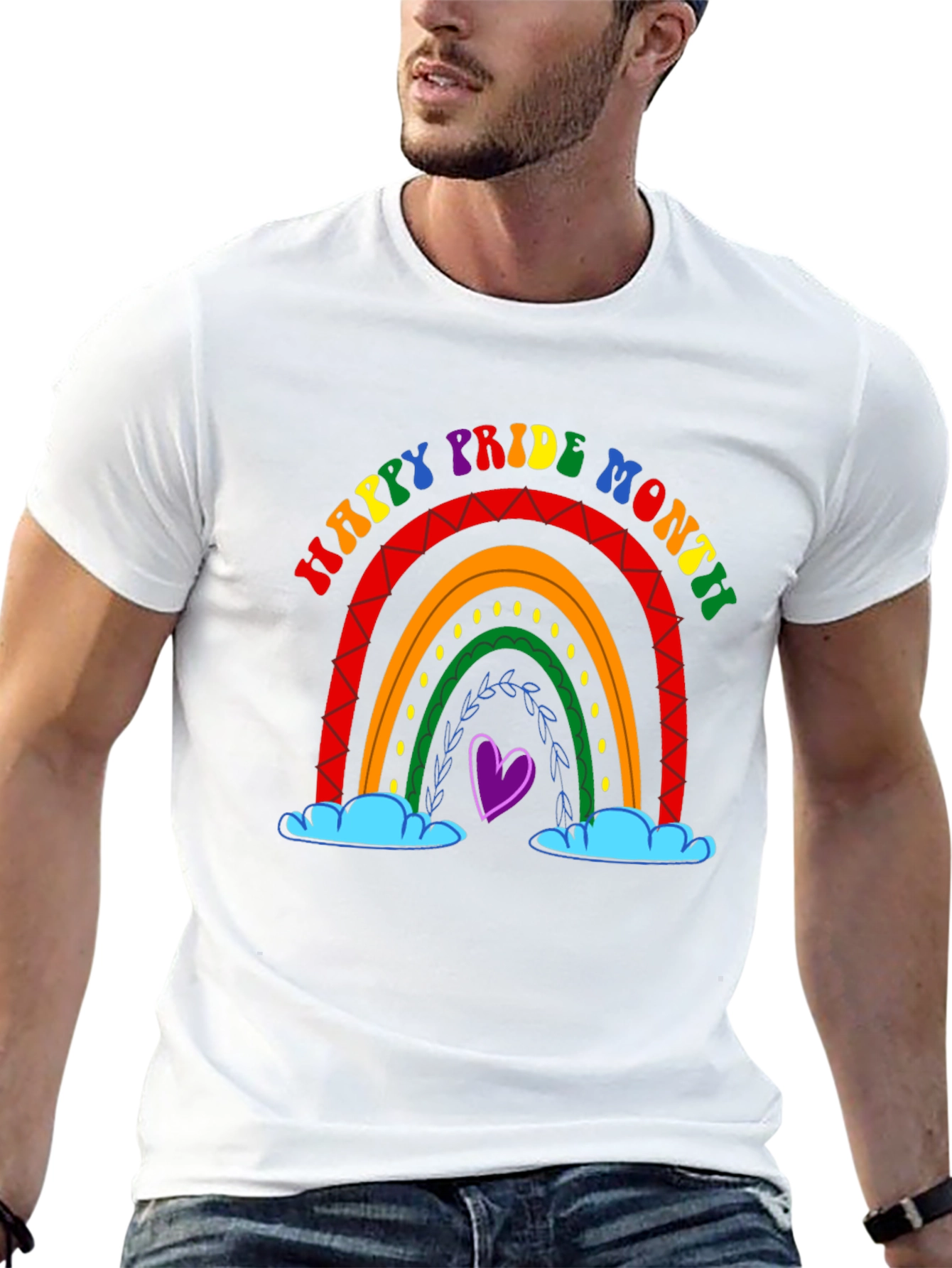 Happy Pride Month Rainbow T-Shirt
