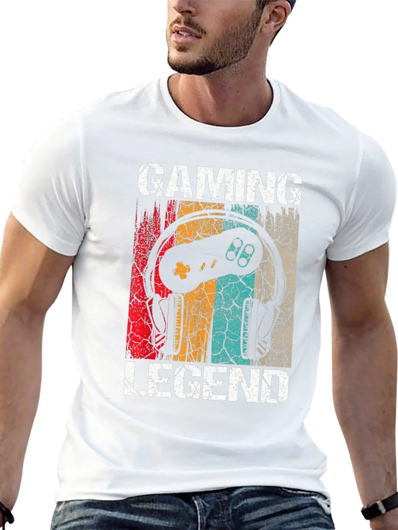 Gaming Legend T-Shirt - Retro Gamer Style