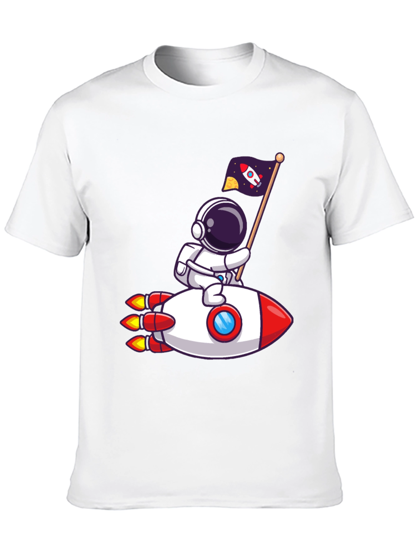 Astronaut Rocket T-Shirt - Space Adventure!