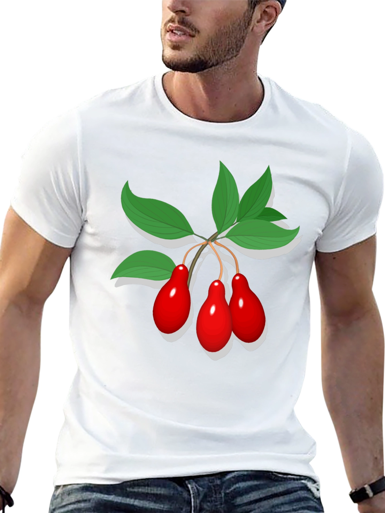 Dogwood Fruit Graphic Tee - Premium Comfort