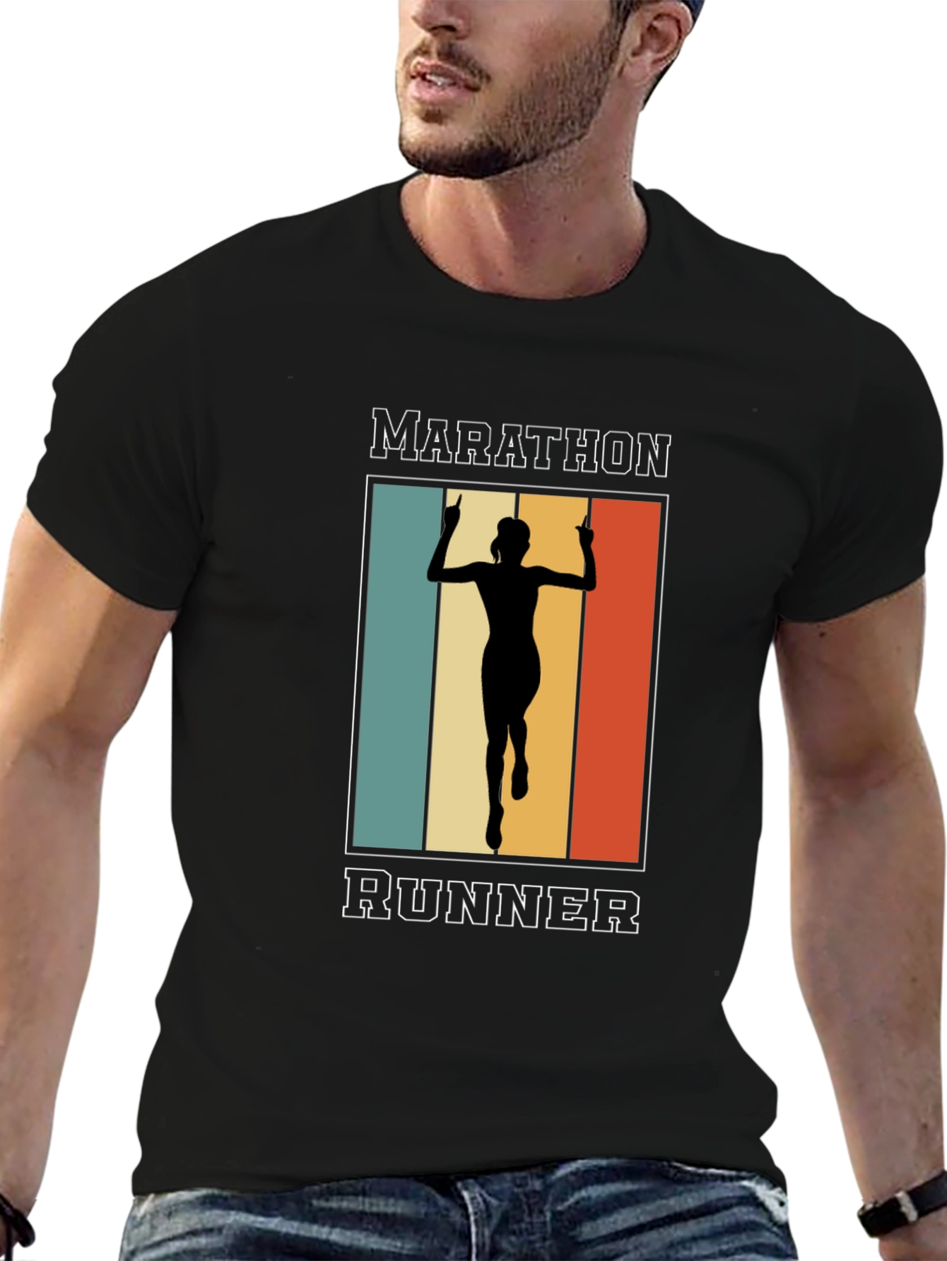 Marathon Runner Graphic Tee
