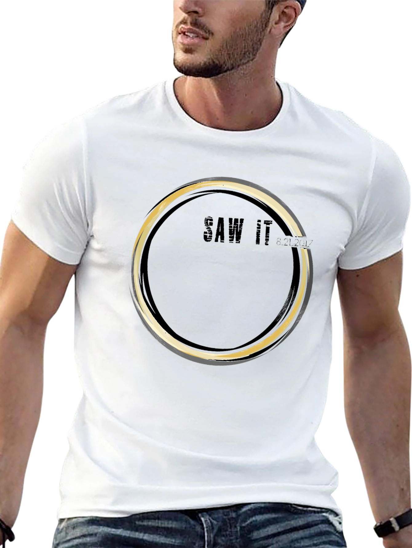 Black Saw It Eclipse Graphic Tee