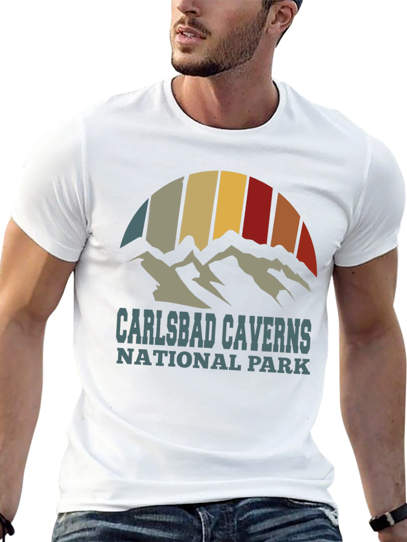 Carlsbad Caverns Retro Graphic T-Shirt
