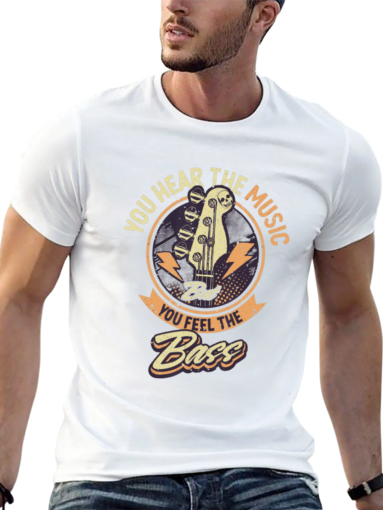 Music Lover Bass Guitar T-Shirt