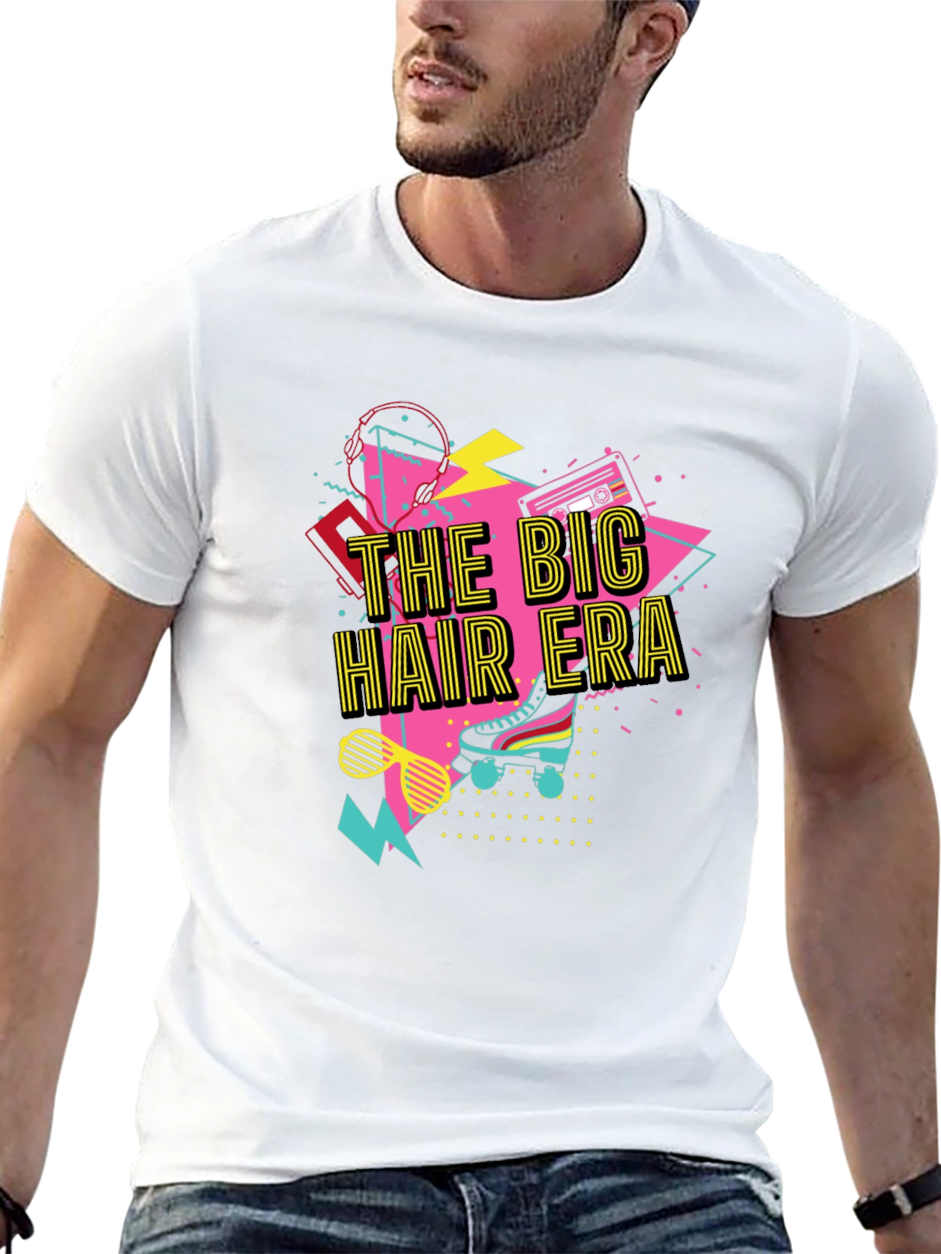 Retro 80s Style Graphic Tee
