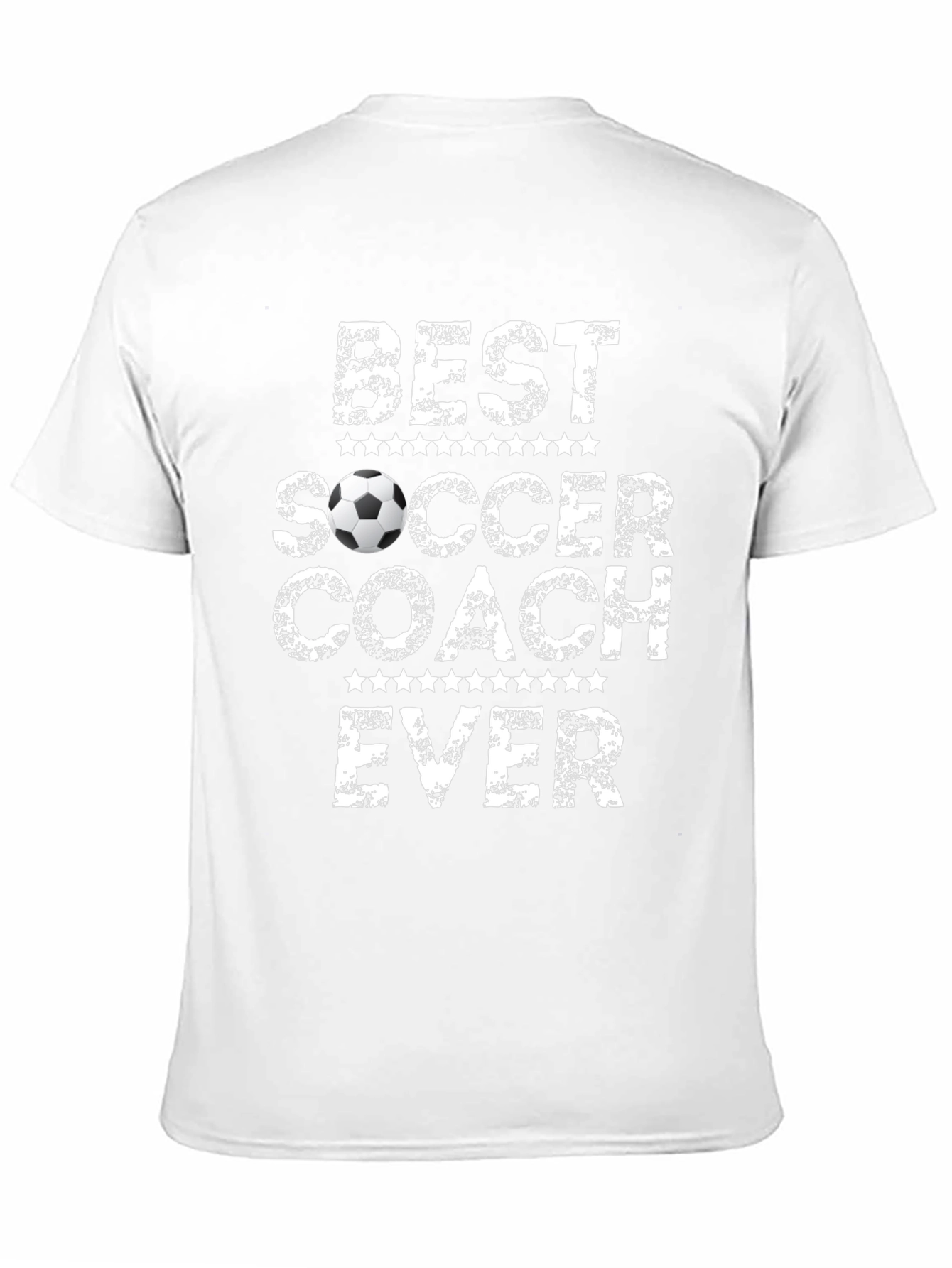 Best Soccer Coach Ever Graphic Tee - Black T-Shirt