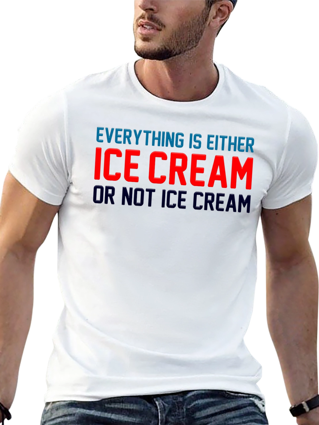 Ice Cream Logic T-Shirt - Funny Foodie Tee
