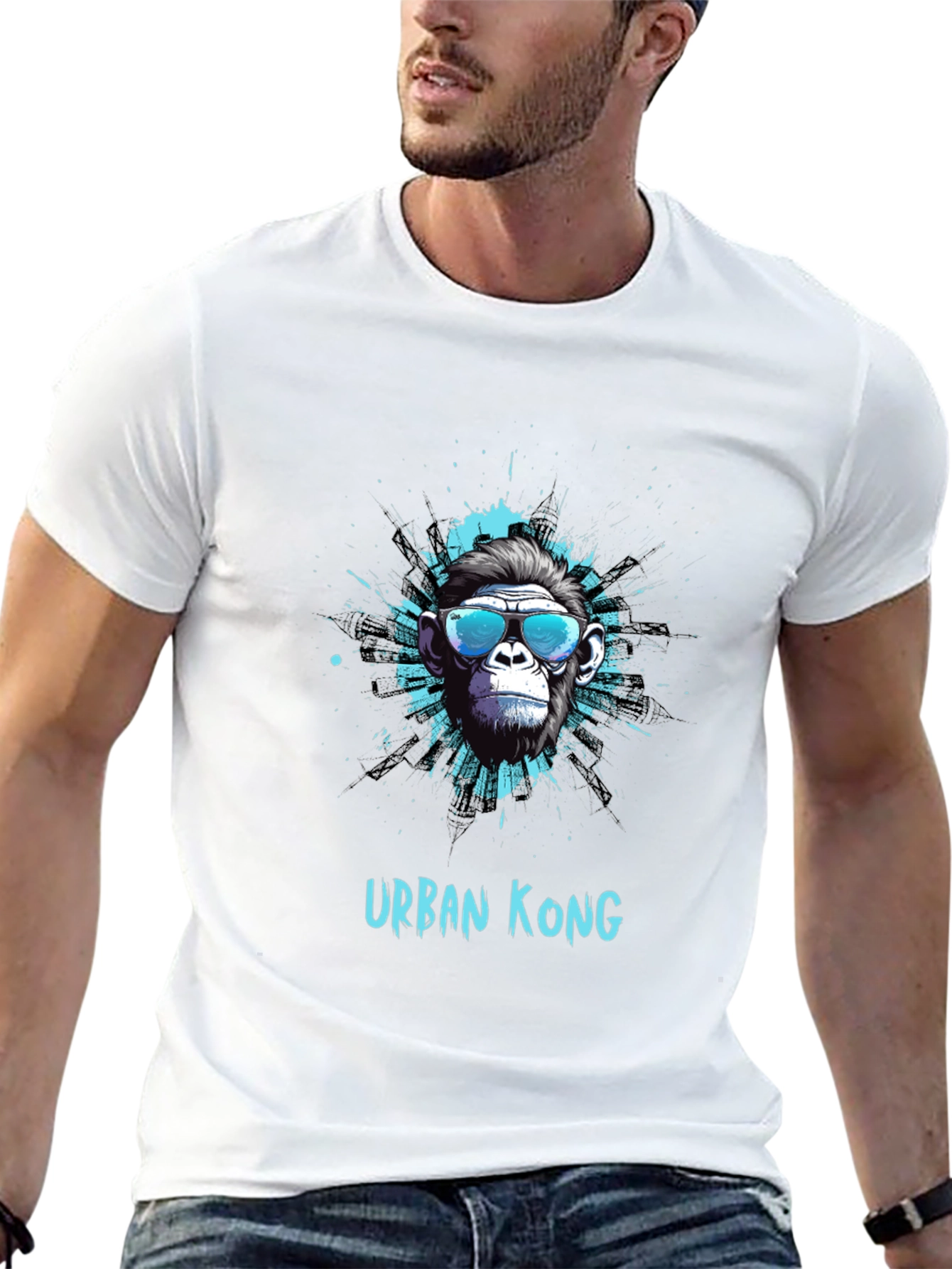 Urban Kong Tee: Cool Ape Graphic T-Shirt