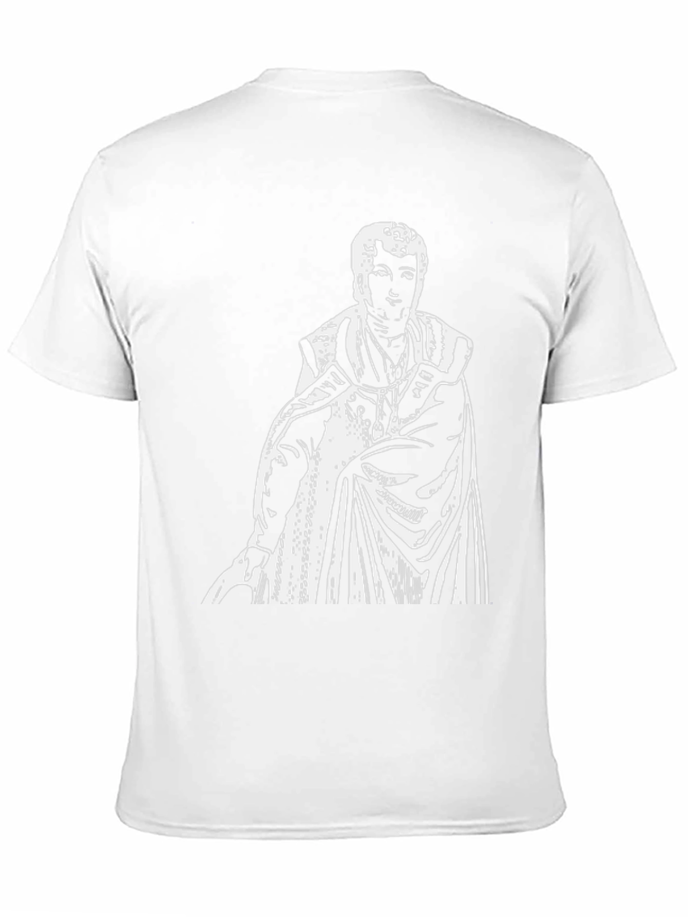 Statue Graphic T-Shirt - Black