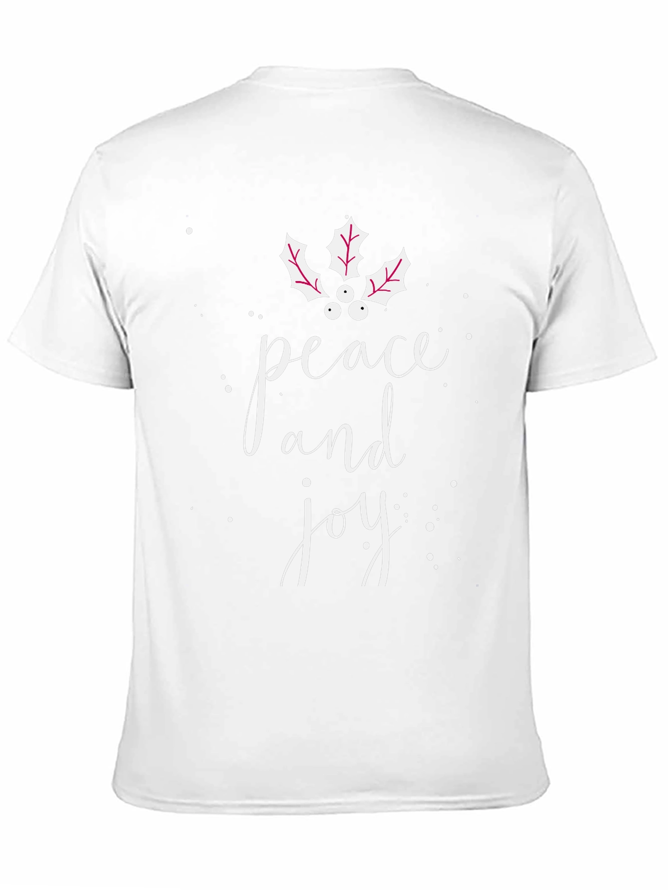 Peace & Joy Graphic Tee - Holiday Cheer