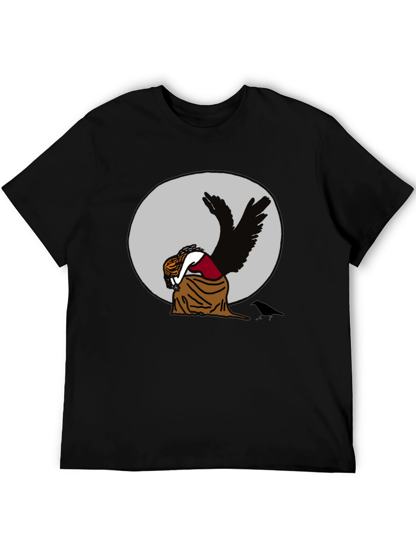Ravens Embrace T-Shirt - Unique Graphic Tee