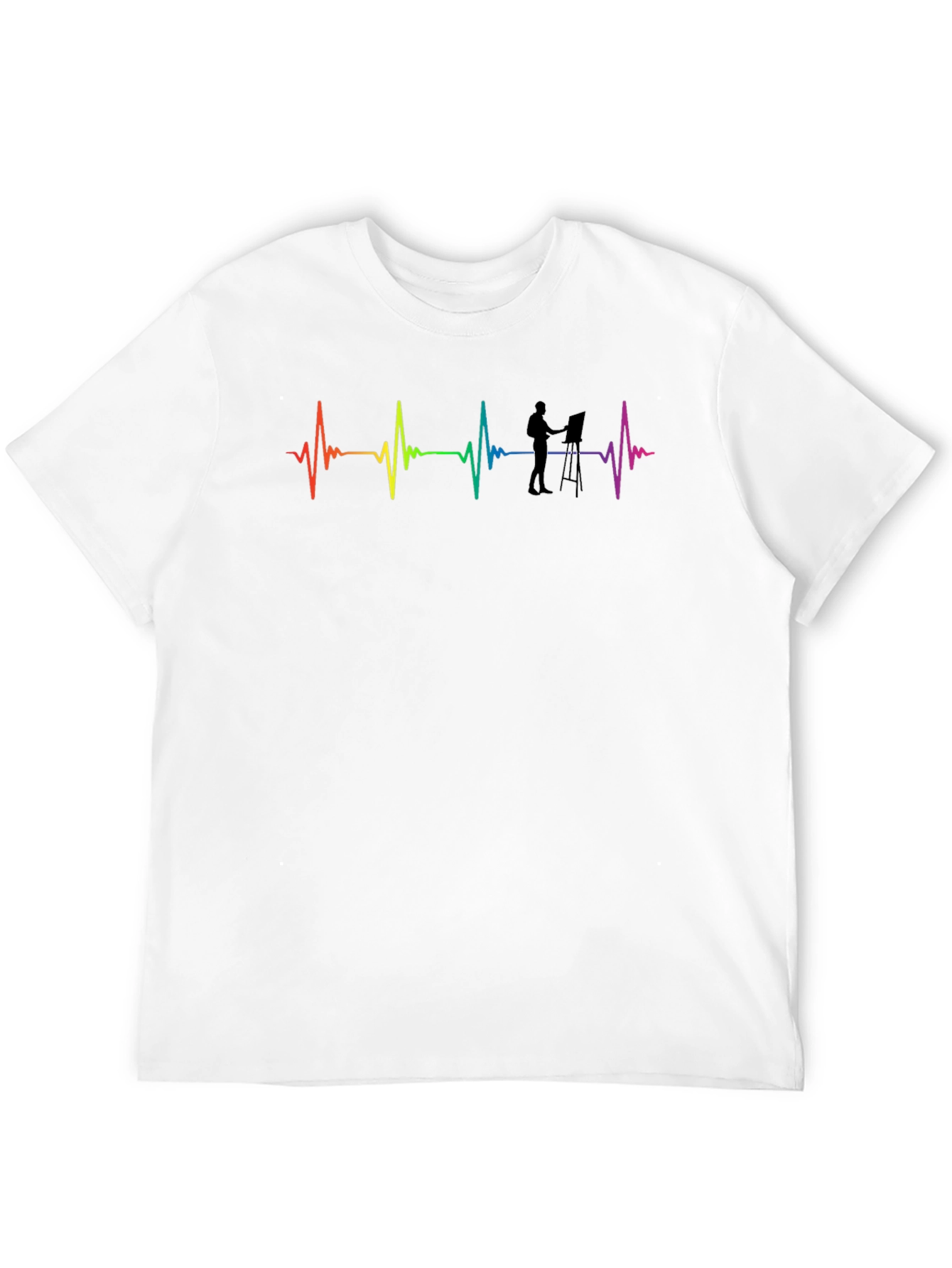 Artist Heartbeat T-Shirt - Painters Pulse