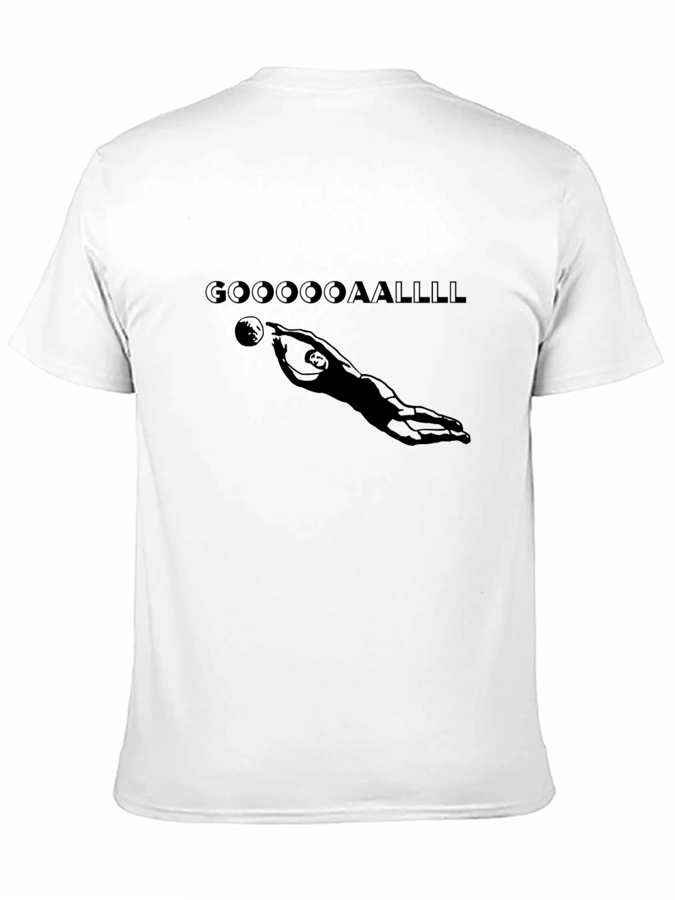 GOOOOAALLLL Graphic T-Shirt - Black