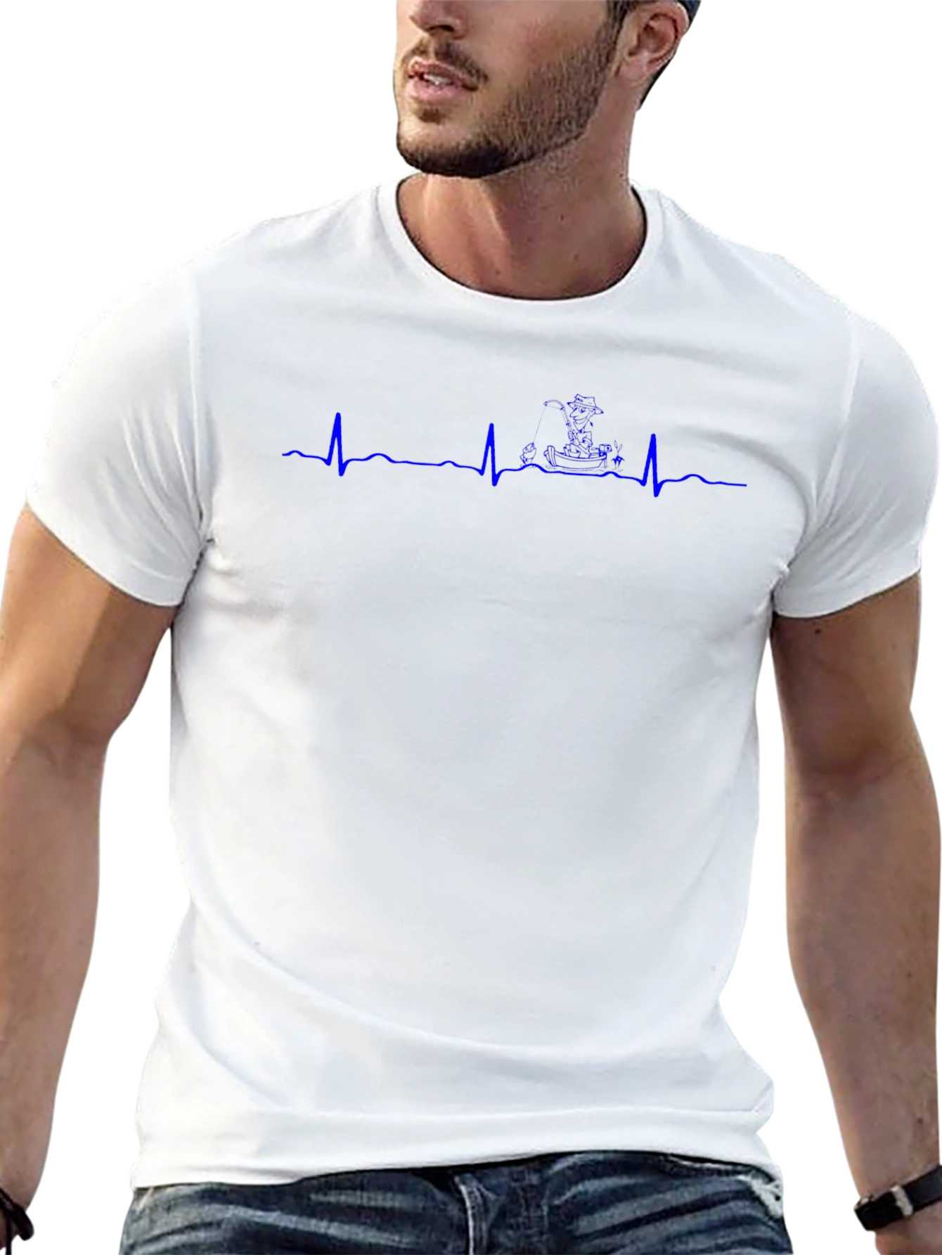 Heartbeat DJ T-Shirt - Cool Music Lover Tee