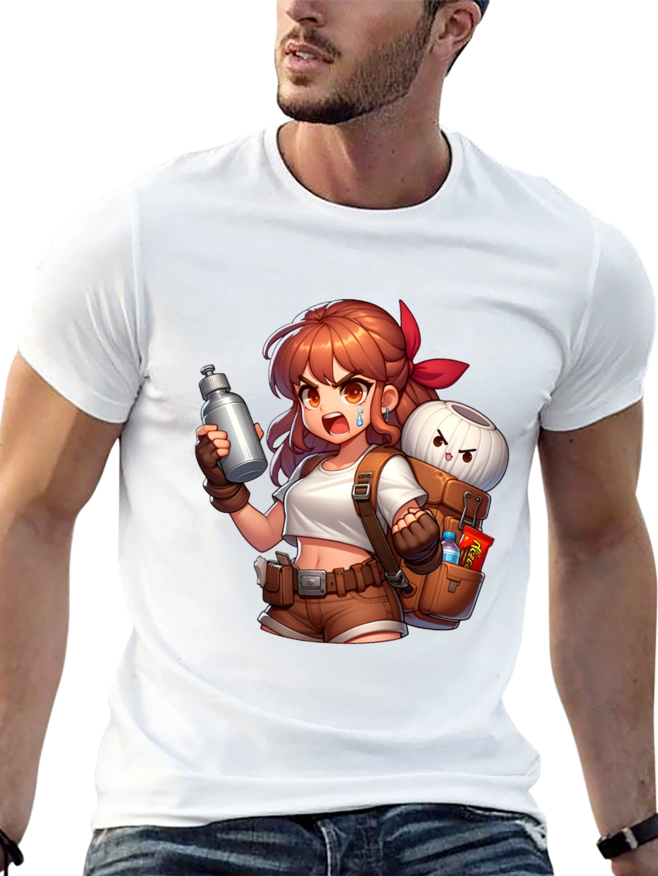 Anime Adventurer Graphic Tee