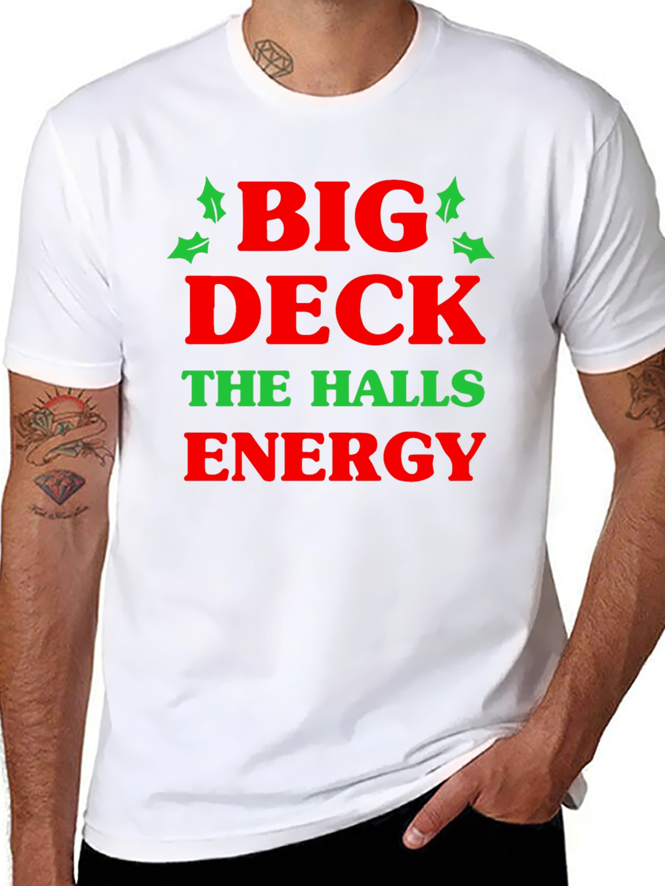 Big Deck The Halls Energy Graphic Tee