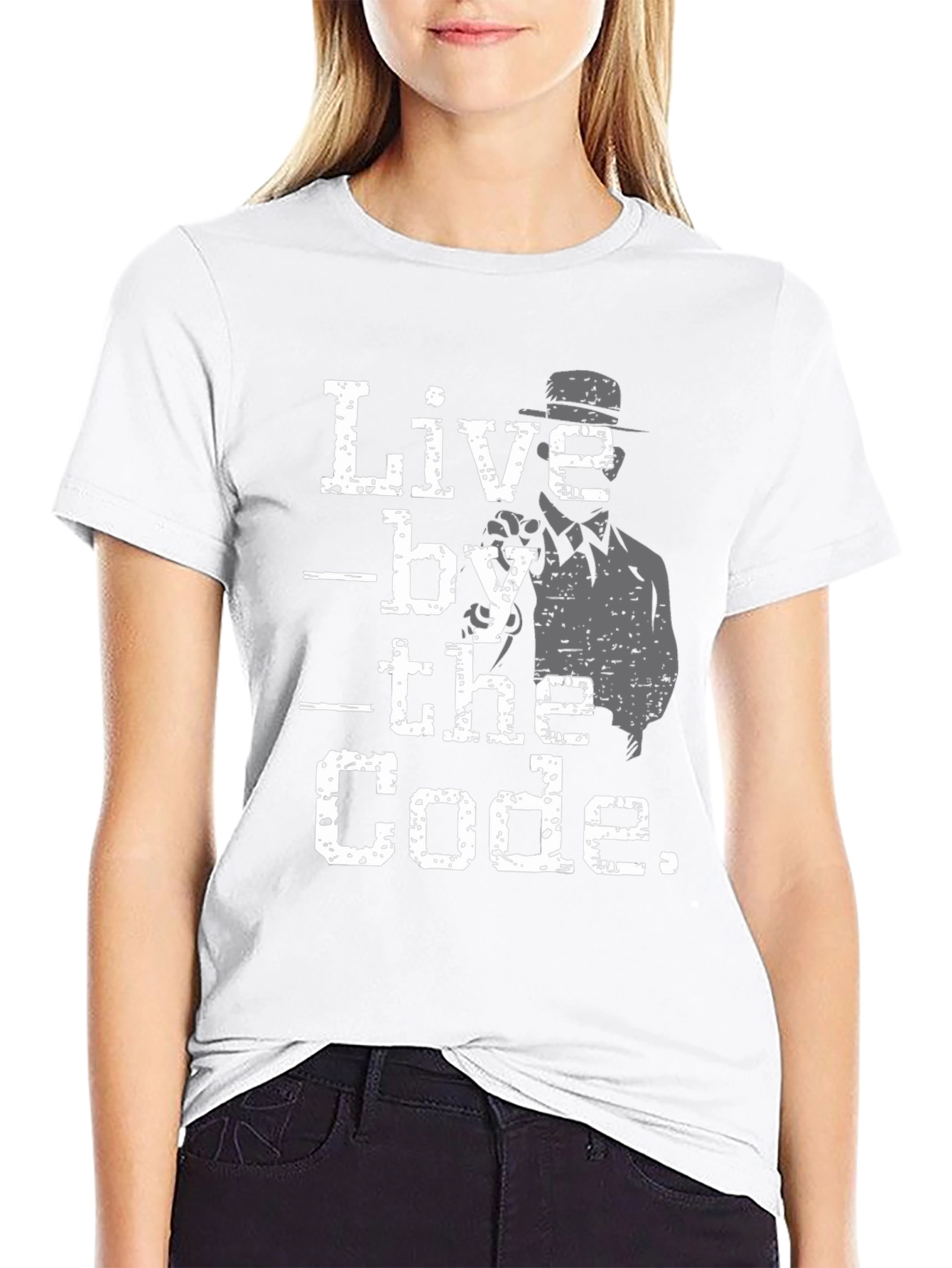 Live by the Code Graphic T-Shirt
