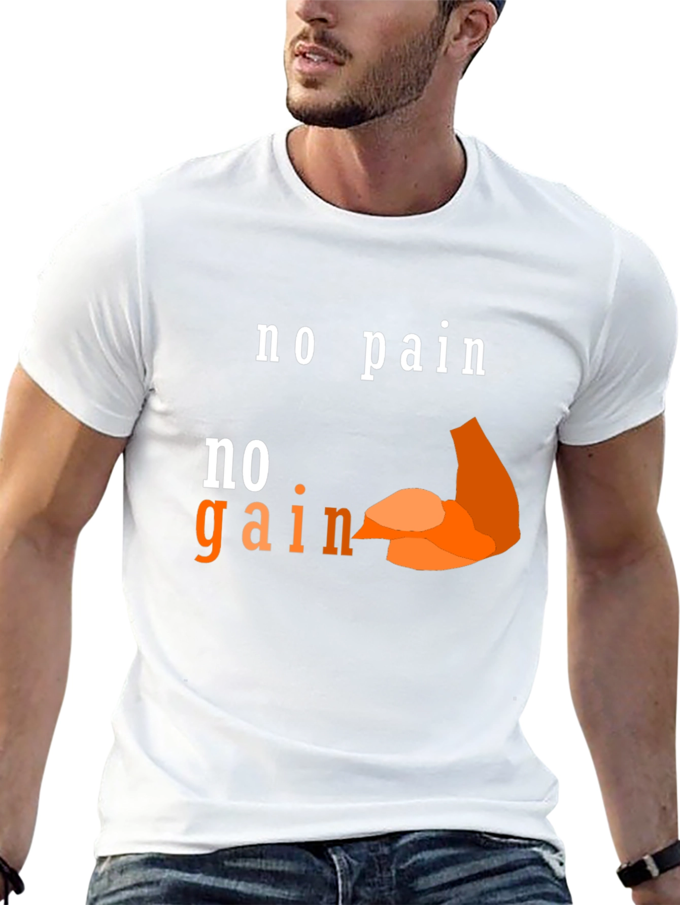 No Pain No Gain Workout T-Shirt