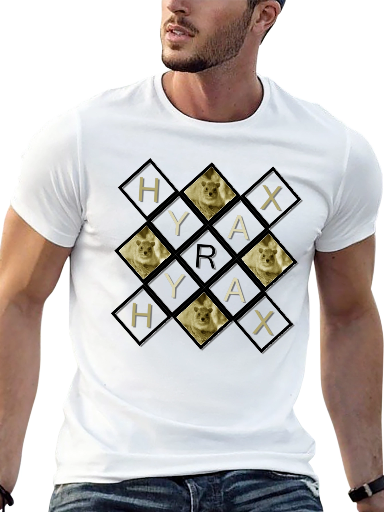 HYRAX T-Shirt - Unique Graphic Design