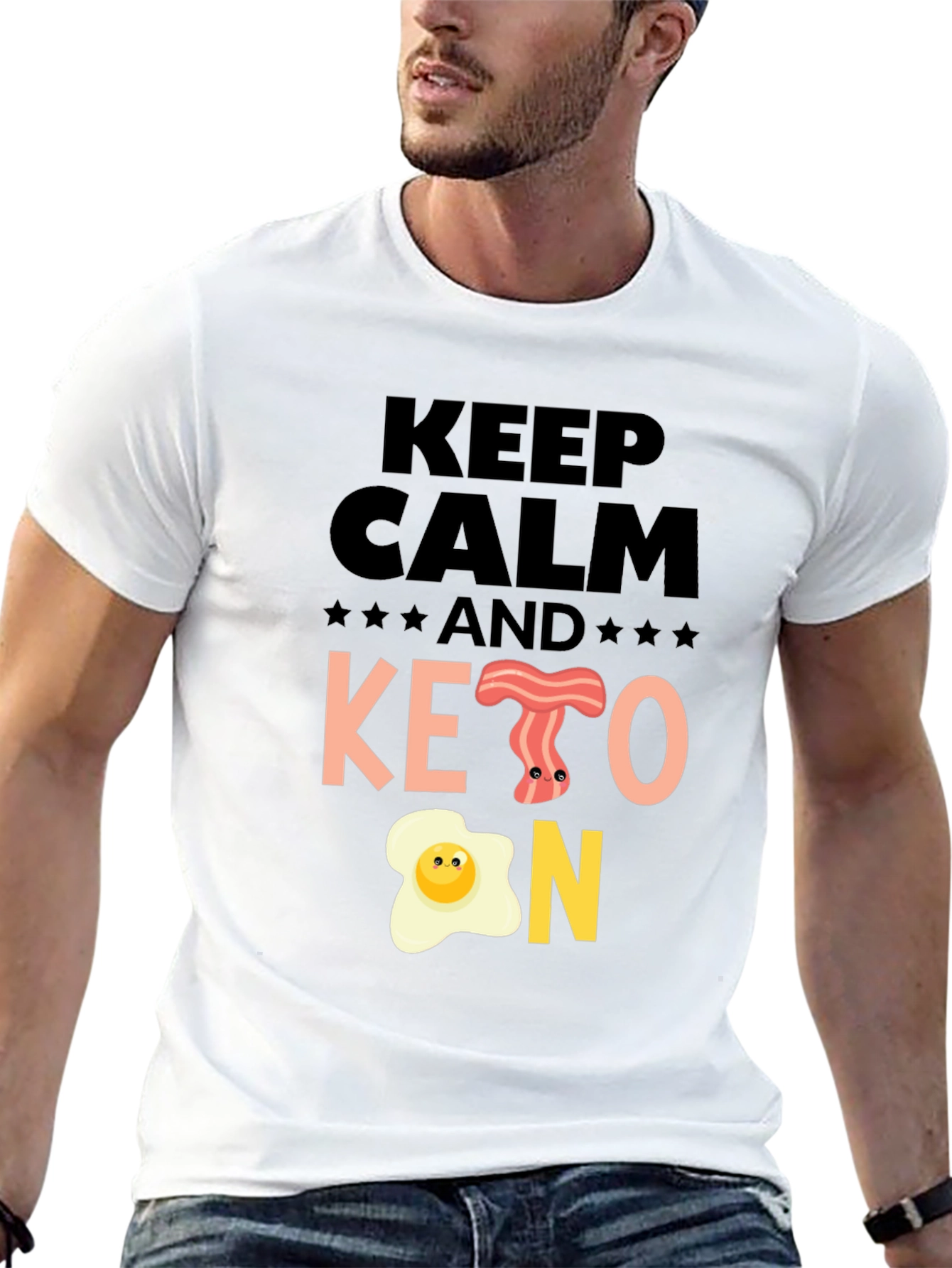 Keep Calm and Keto On T-Shirt