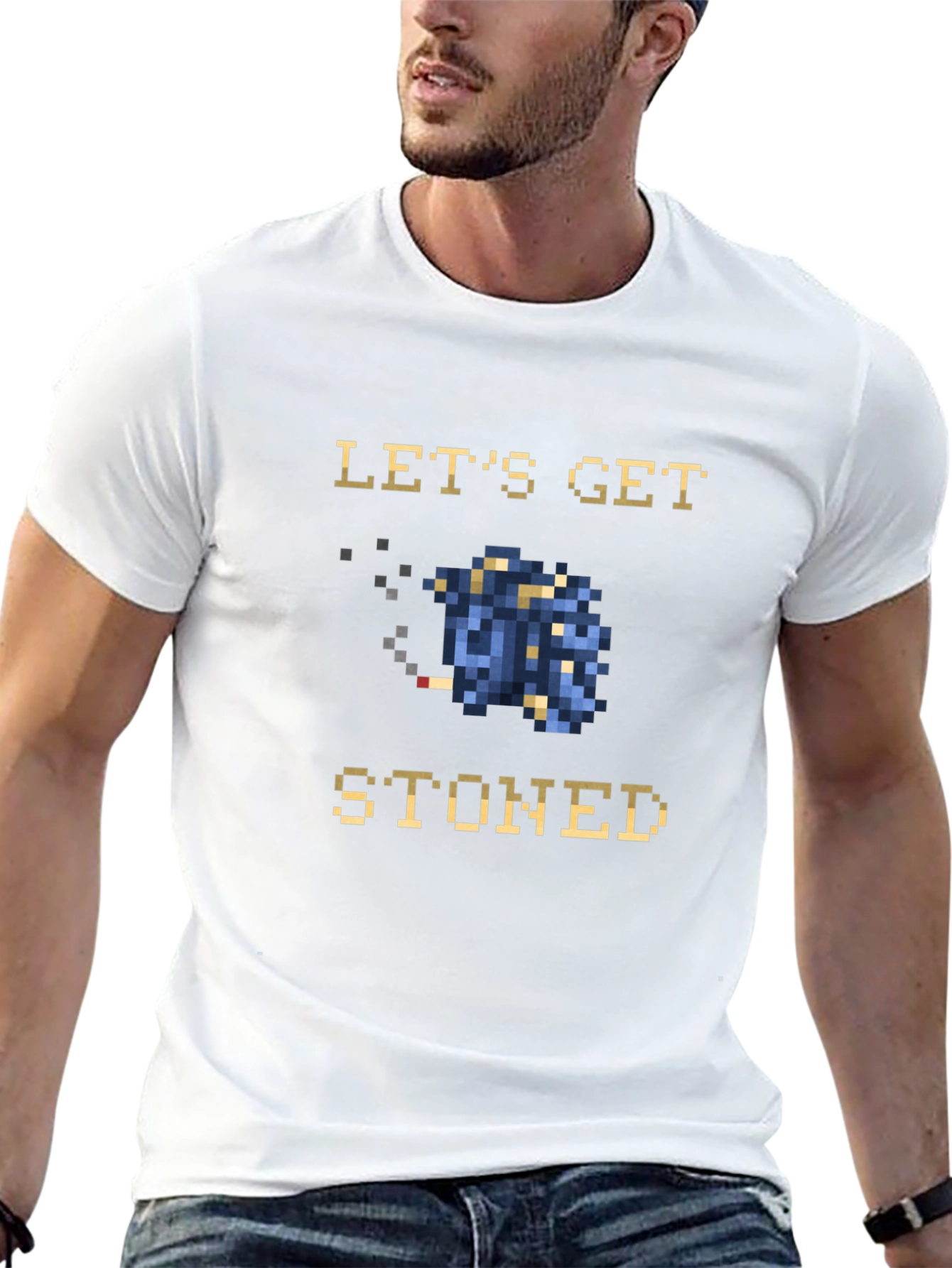 Lets Get Stoned Graphic Tee
