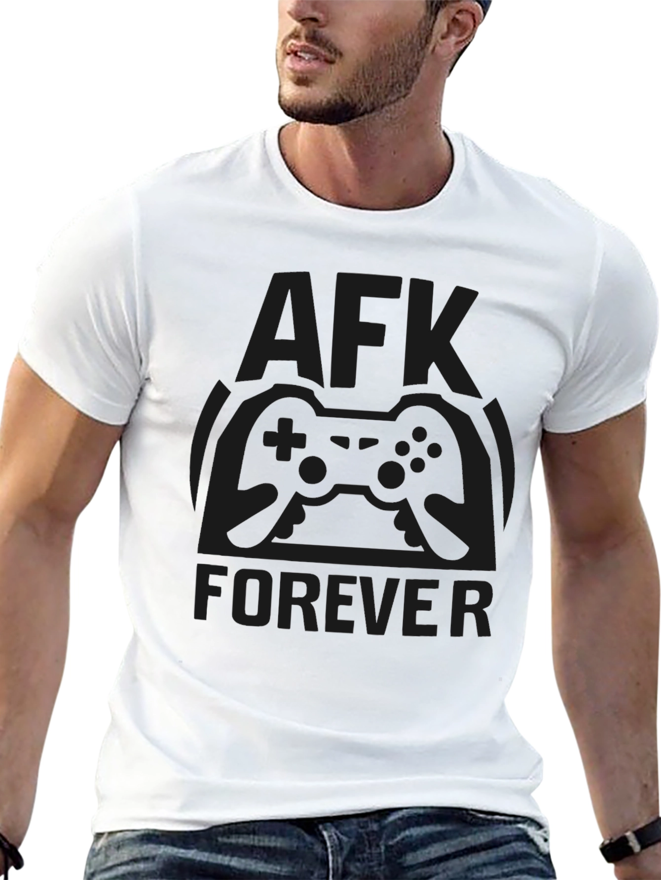 AFK Forever Gaming T-Shirt - Black