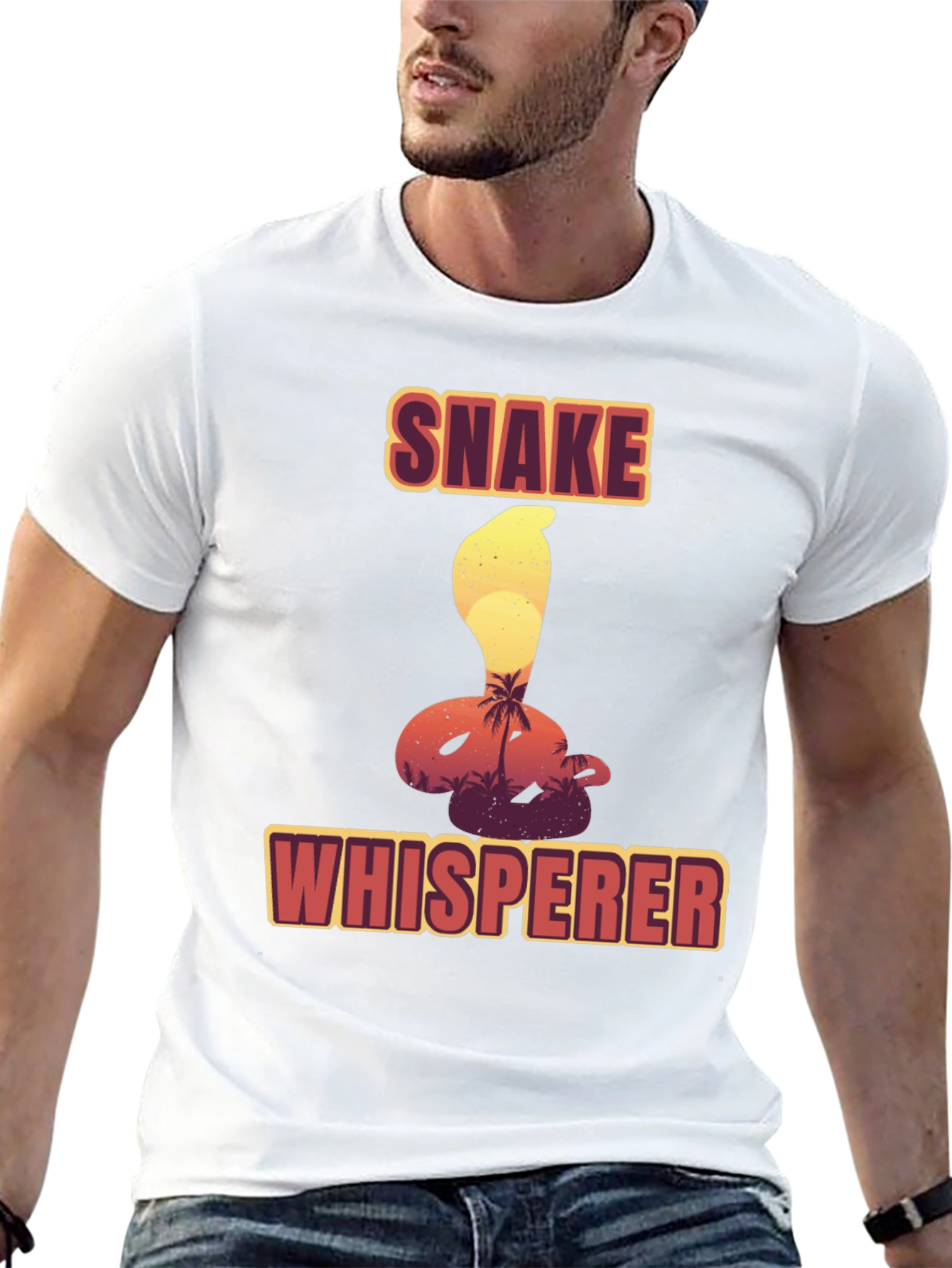 Snake Whisperer Graphic Tee - Cobra Design